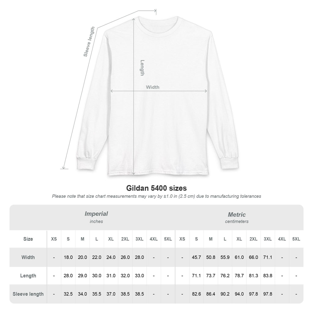 Long Sleeve T-Shirt — Custom Design Blank Canvas Tee