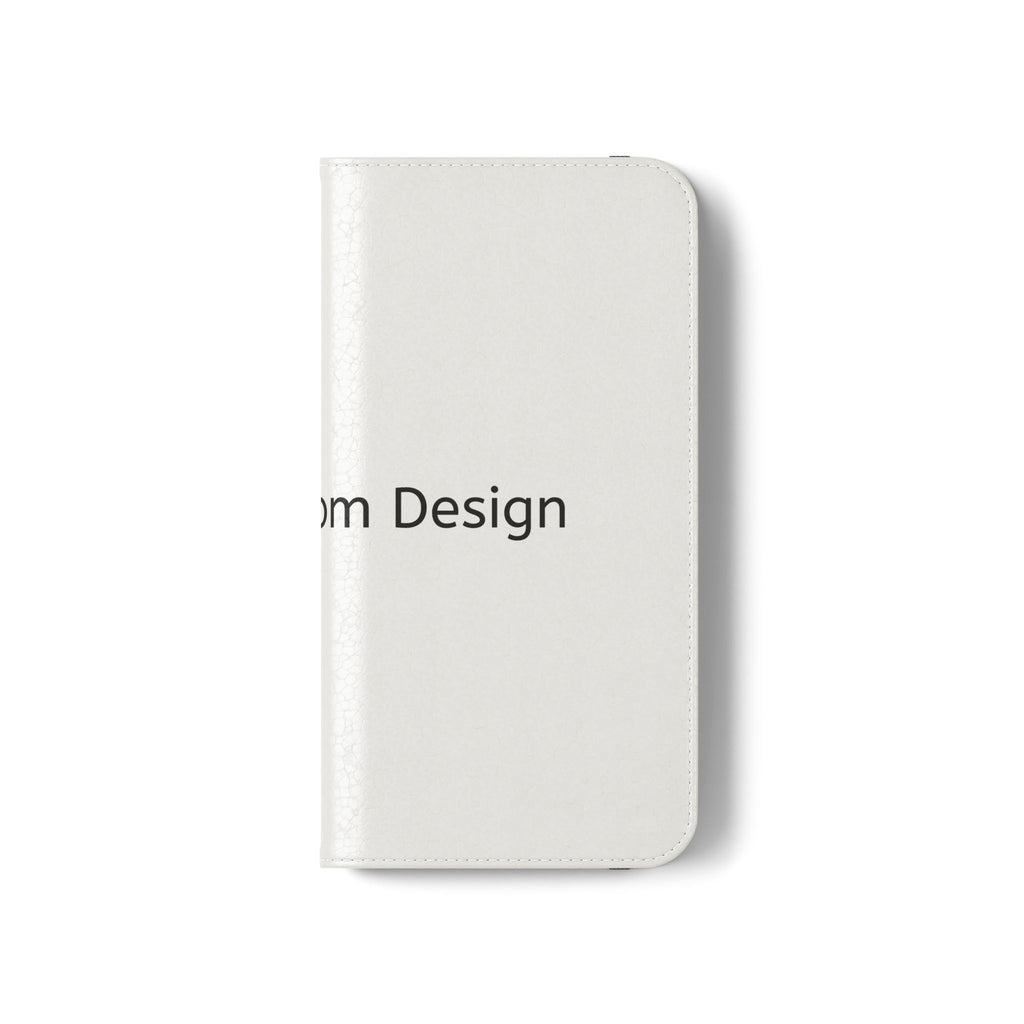 Custom Flip Phone Case — Personalized Wallet Folio with Card Slots
