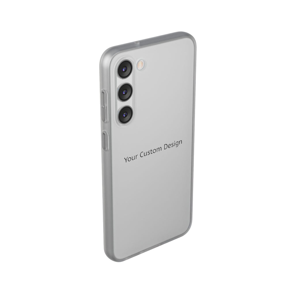 Custom Flexi Phone Case – Slim Clear Protective Phone Cover (Your Custom Design)
