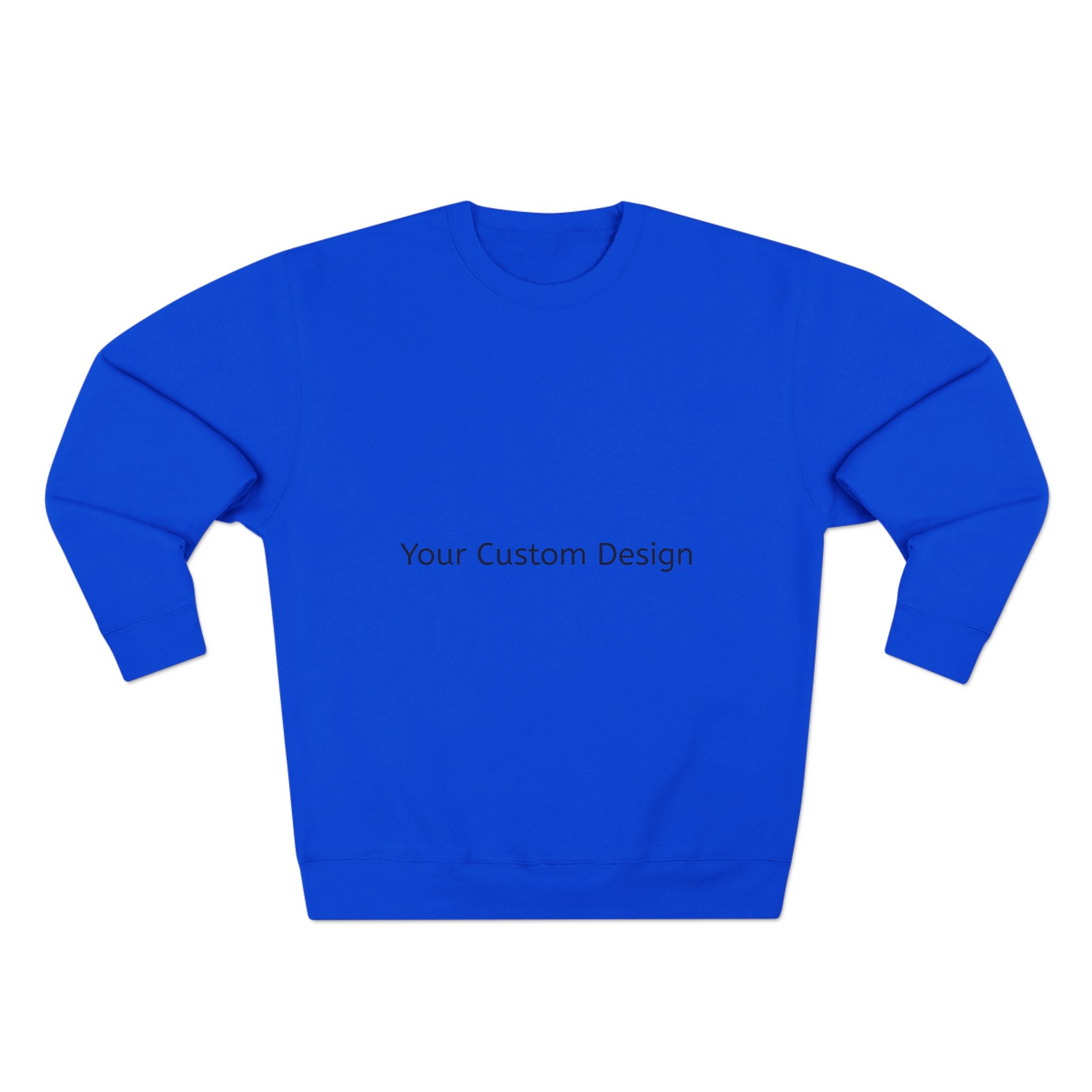 Custom Crewneck Sweatshirt – Personalized Cozy Pullover for Everyday Wear