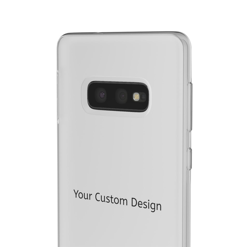 Custom Flexi Phone Case – Slim Clear Protective Phone Cover (Your Custom Design)