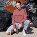 Custom Women's Cropped Sweatshirt - Personalized 'Your Text' Cozy Crop Top