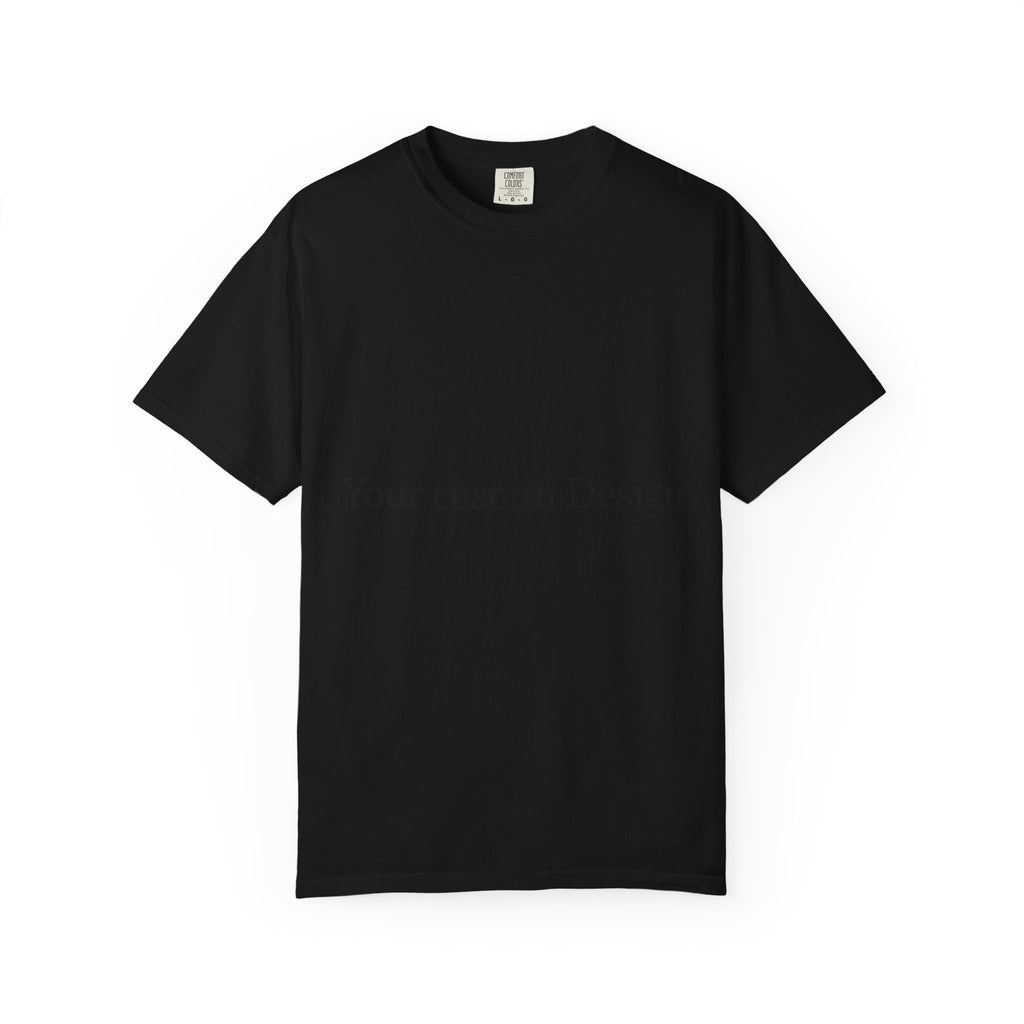 Custom Garment-Dyed T-Shirt — Personalized White Tee for Everyday Wear