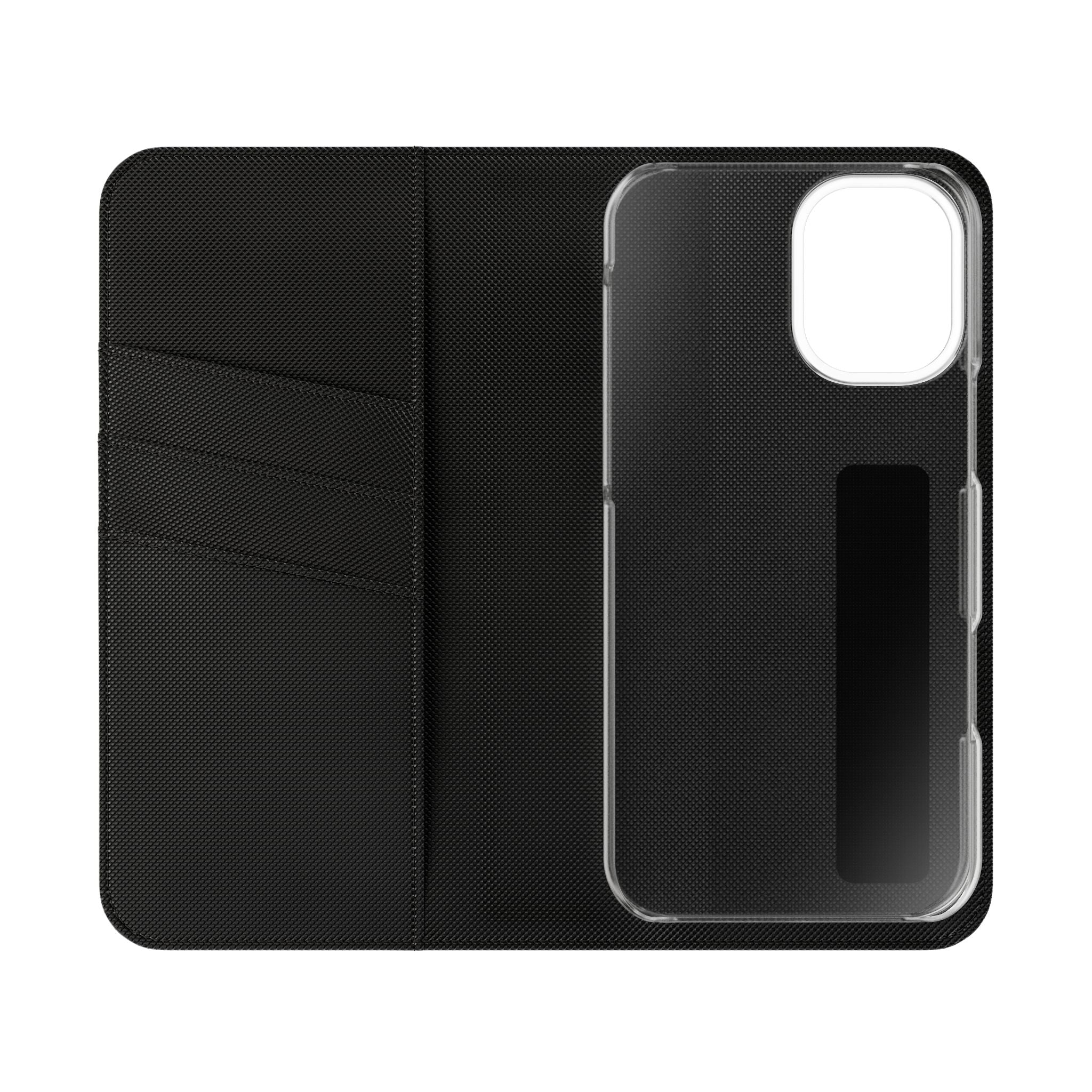 Custom Flip Phone Case — Personalized Wallet Folio with Card Slots