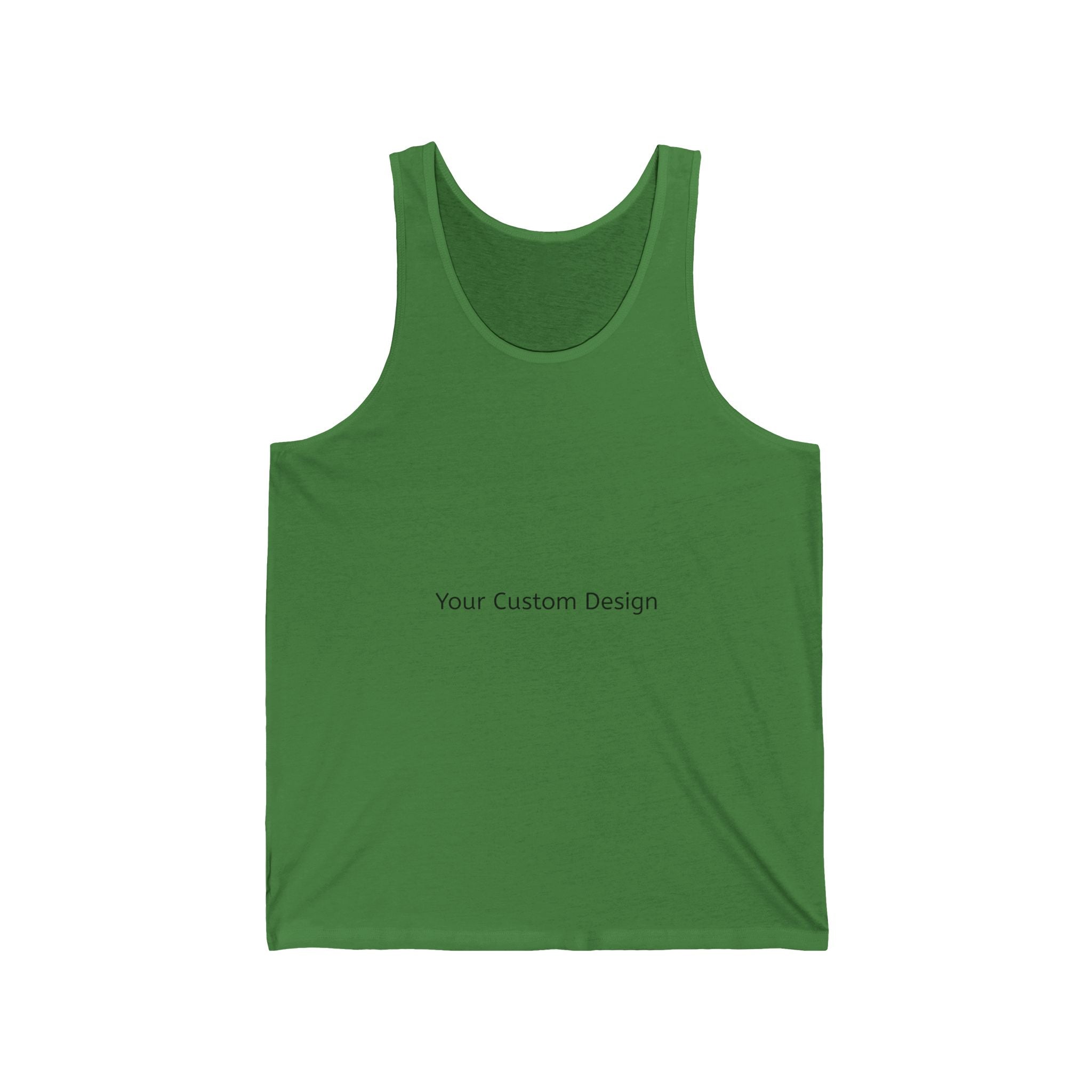 Classic Jersey Tank Top — Lightweight Custom Design Tank