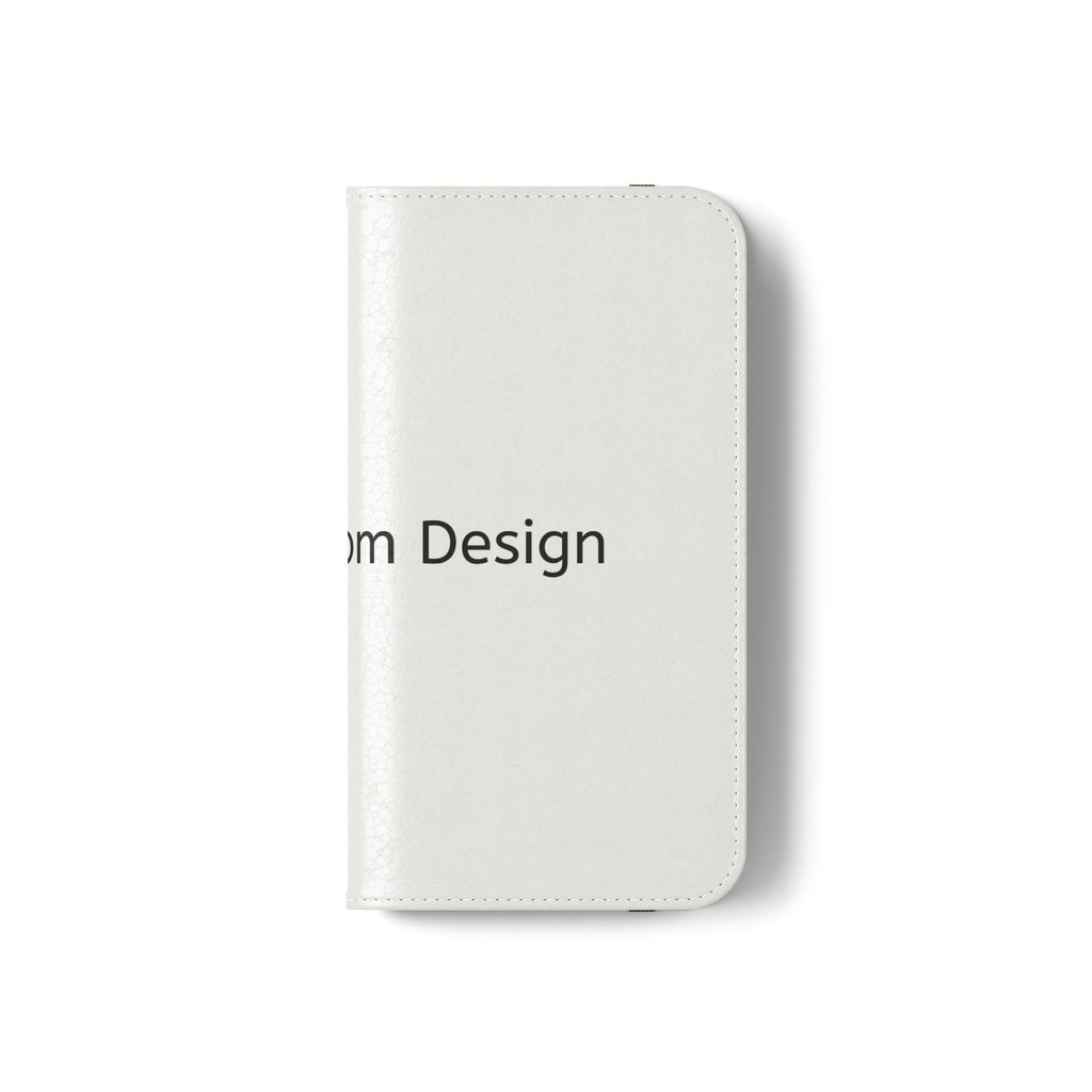 Custom Flip Phone Case — Personalized Wallet Folio with Card Slots