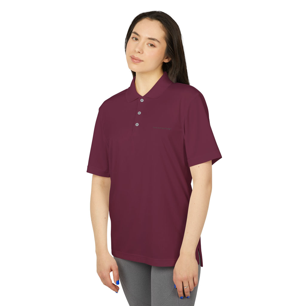 Performance Polo Shirt — Lightweight White Adidas-Inspired Golf & Activewear