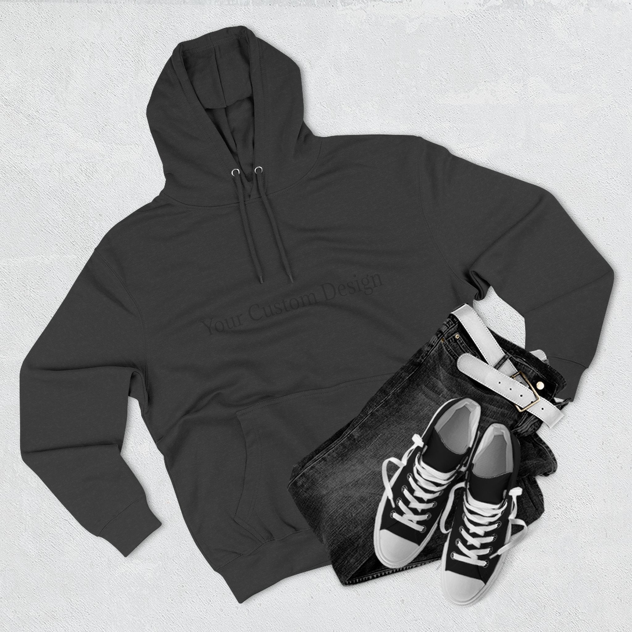 Classic Fleece Hoodie - Custom Design Ready