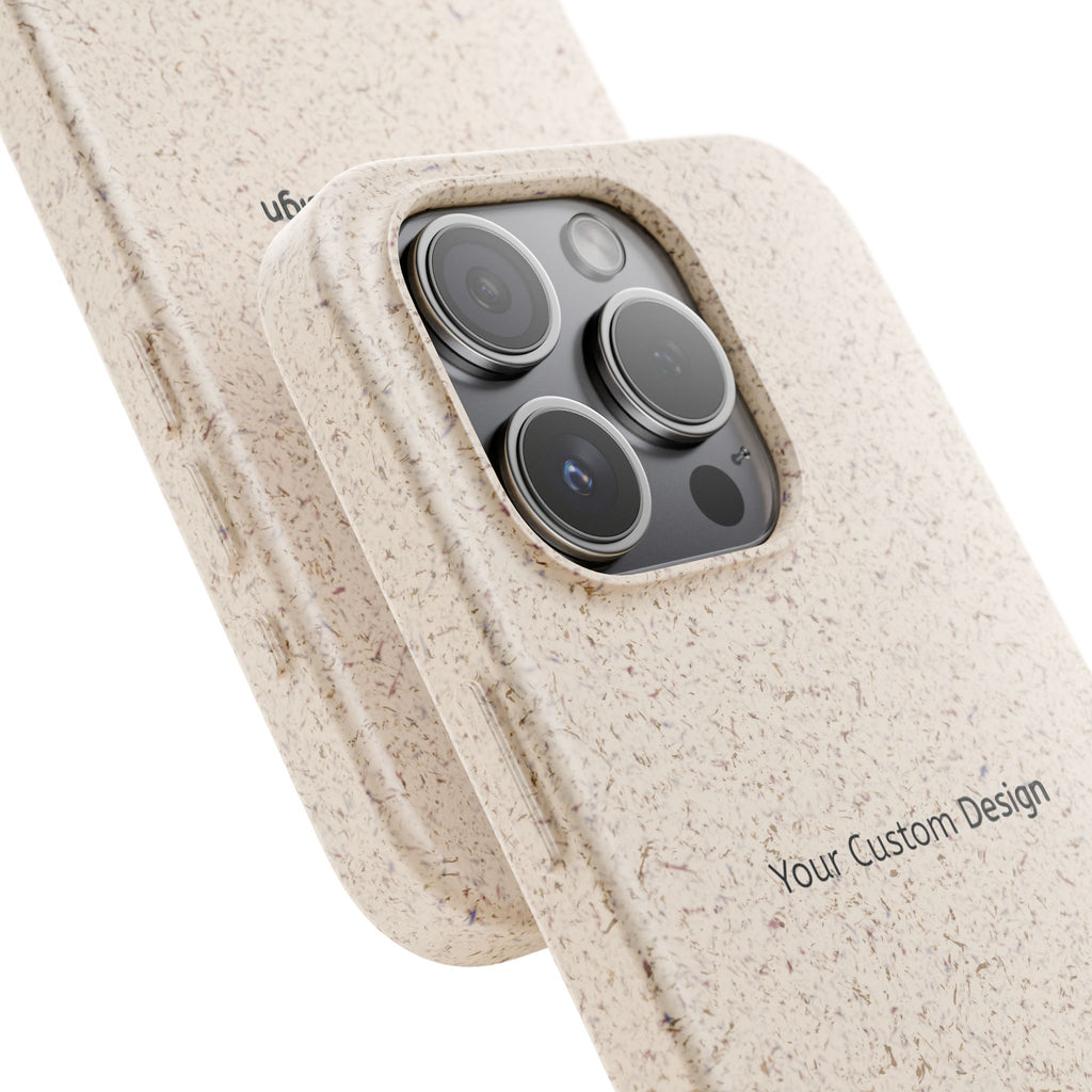 Biodegradable Phone Case – Eco-Friendly Custom Design Bioplastic iPhone Cover