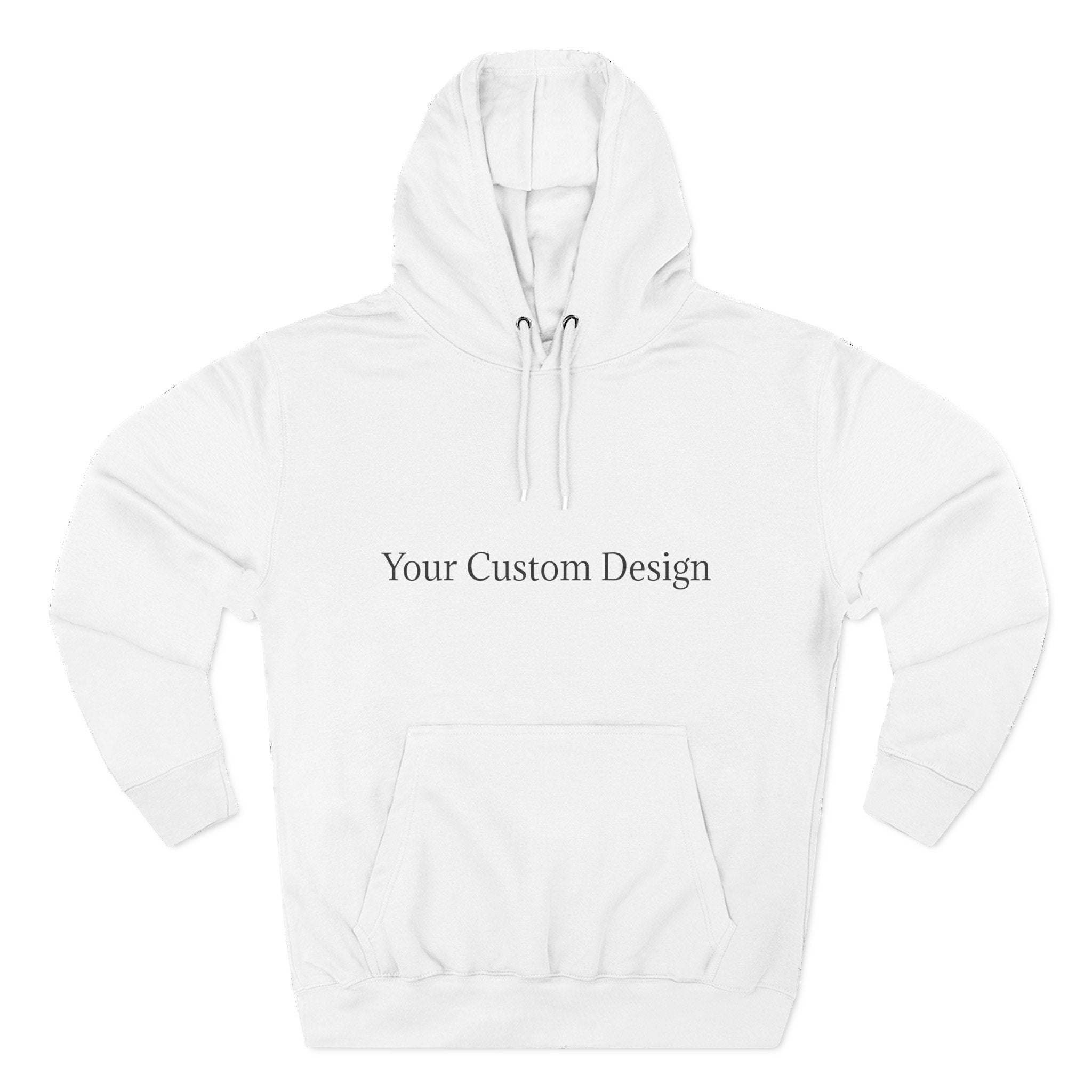 Classic Fleece Hoodie - Custom Design Ready