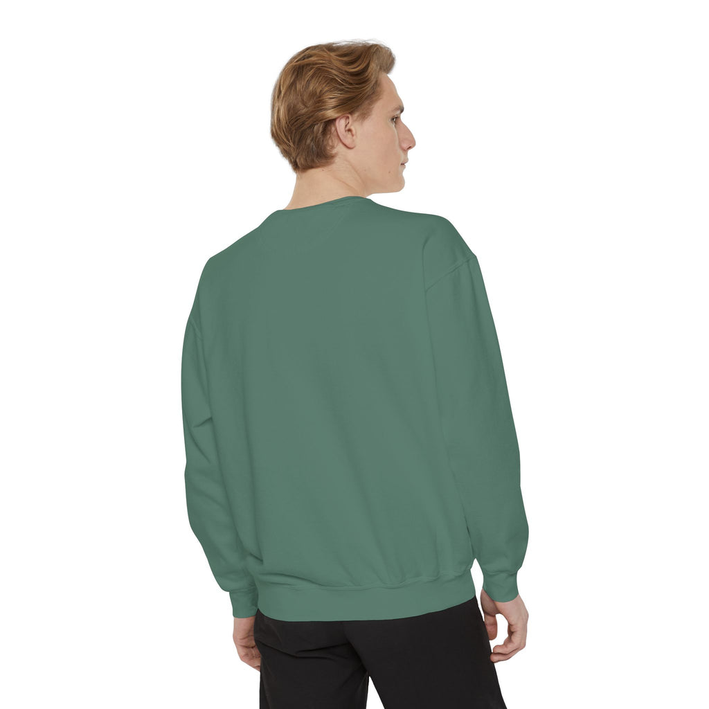 Garment-Dyed Sweatshirt — Customizable Classic Crewneck