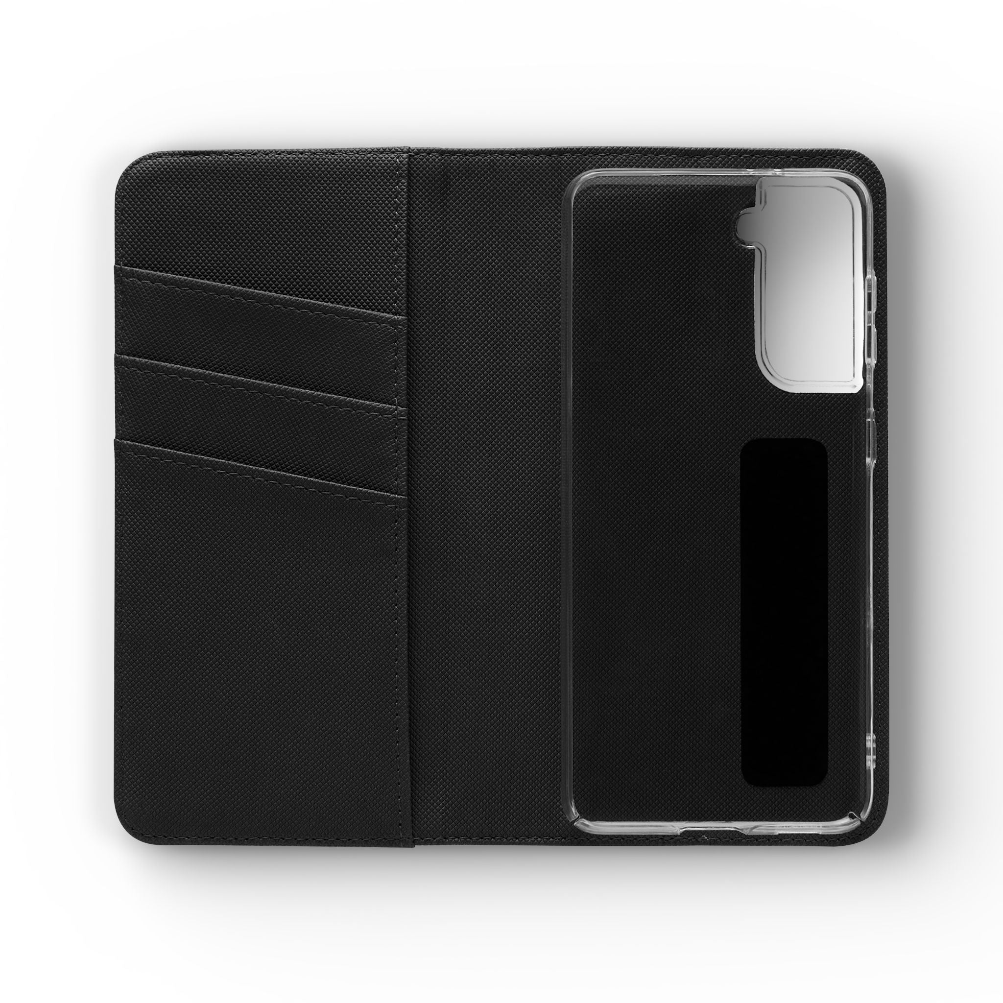 Custom Flip Phone Case — Personalized Wallet Folio with Card Slots
