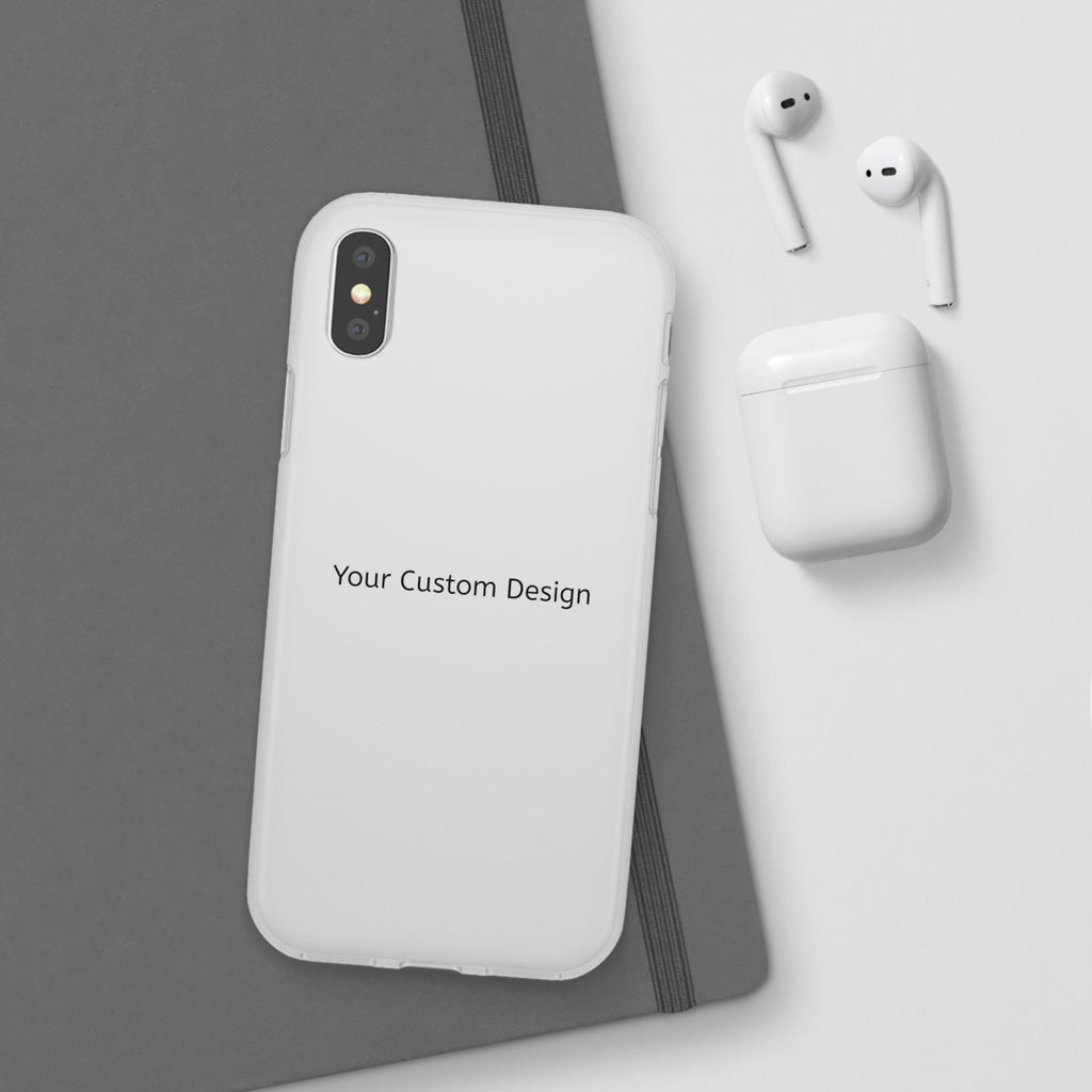 Custom Flexi Phone Case – Slim Clear Protective Phone Cover (Your Custom Design)