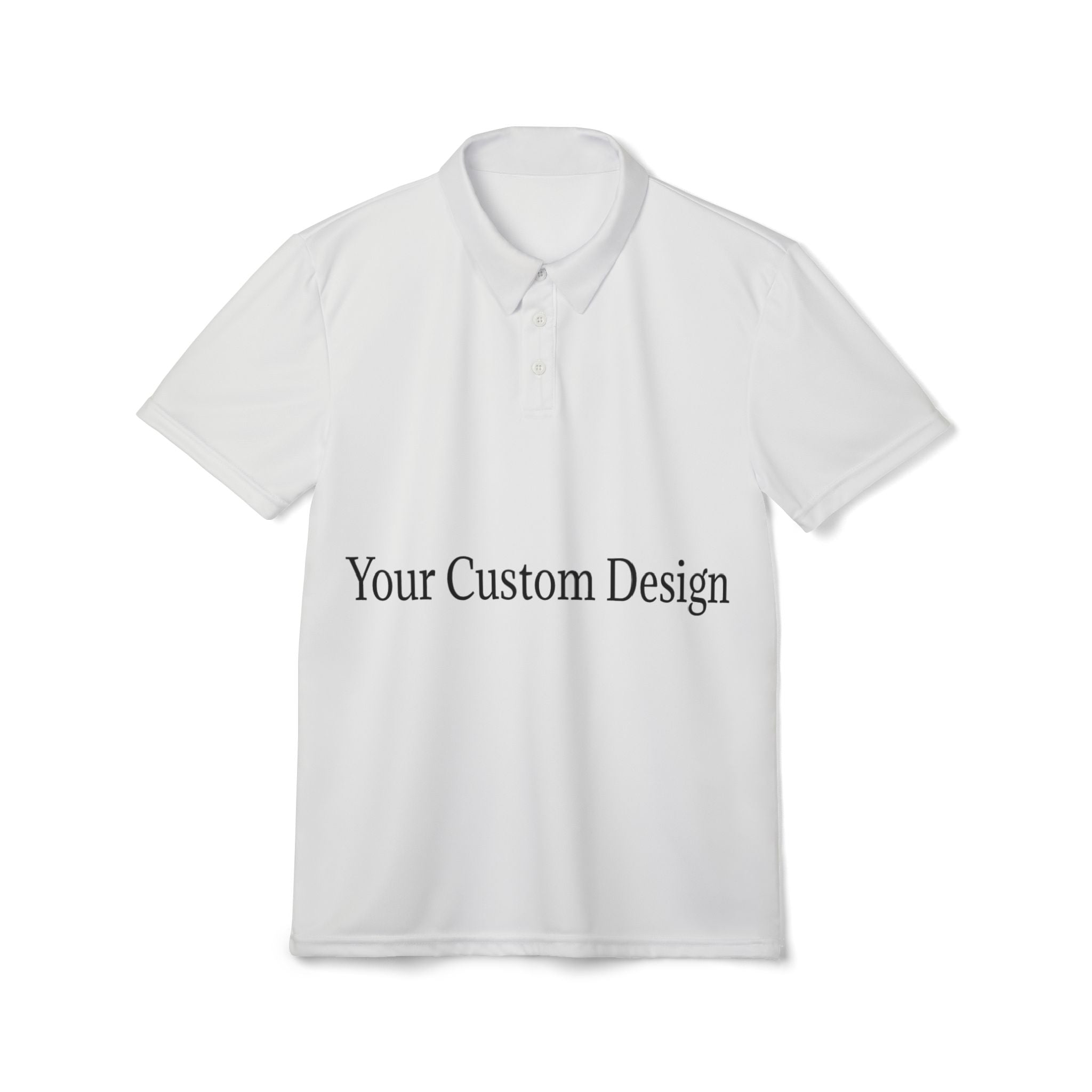 Custom Polo Shirt – Personalized Logo & Text Performance Polo