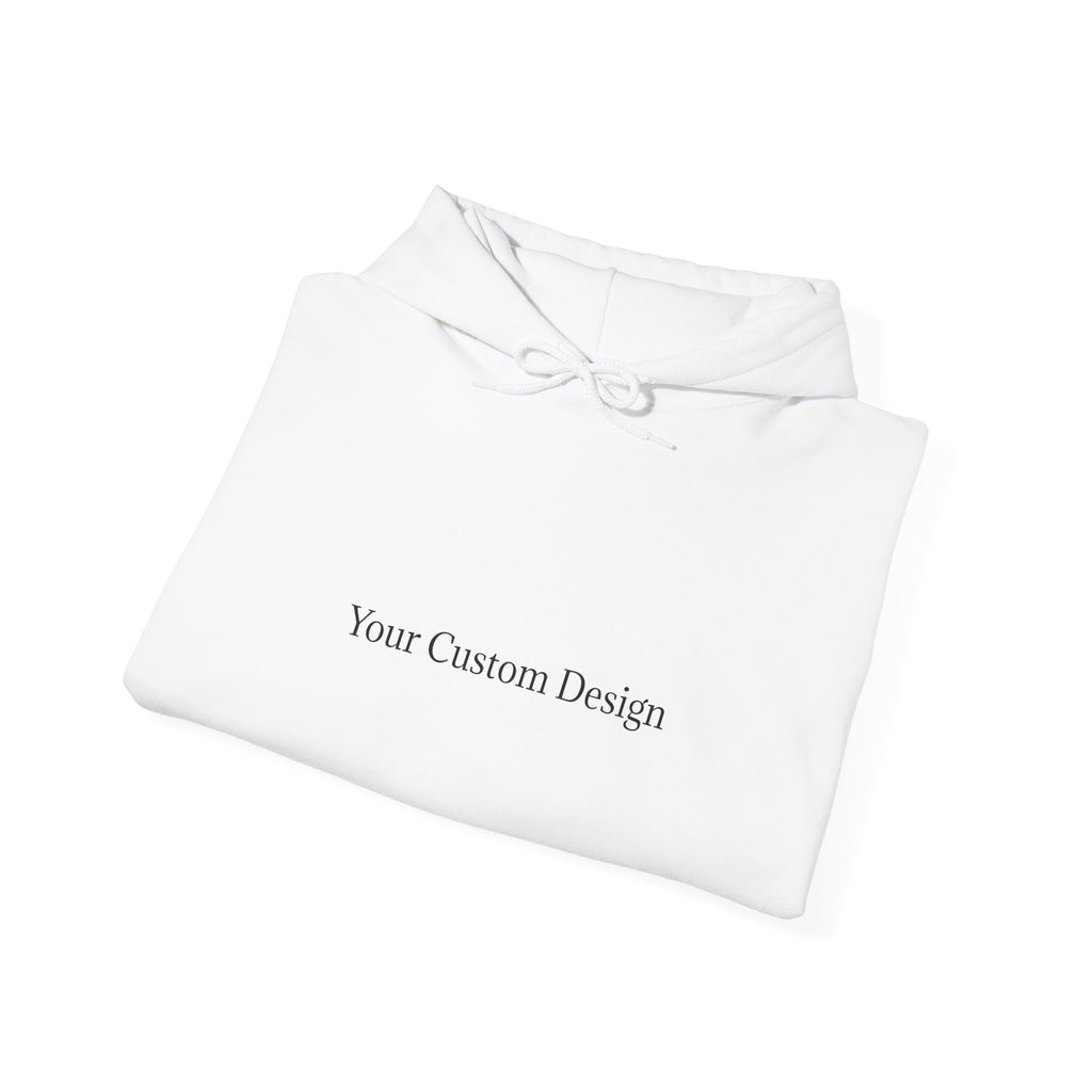 Minimal Custom Text Hoodie — Your Custom Design