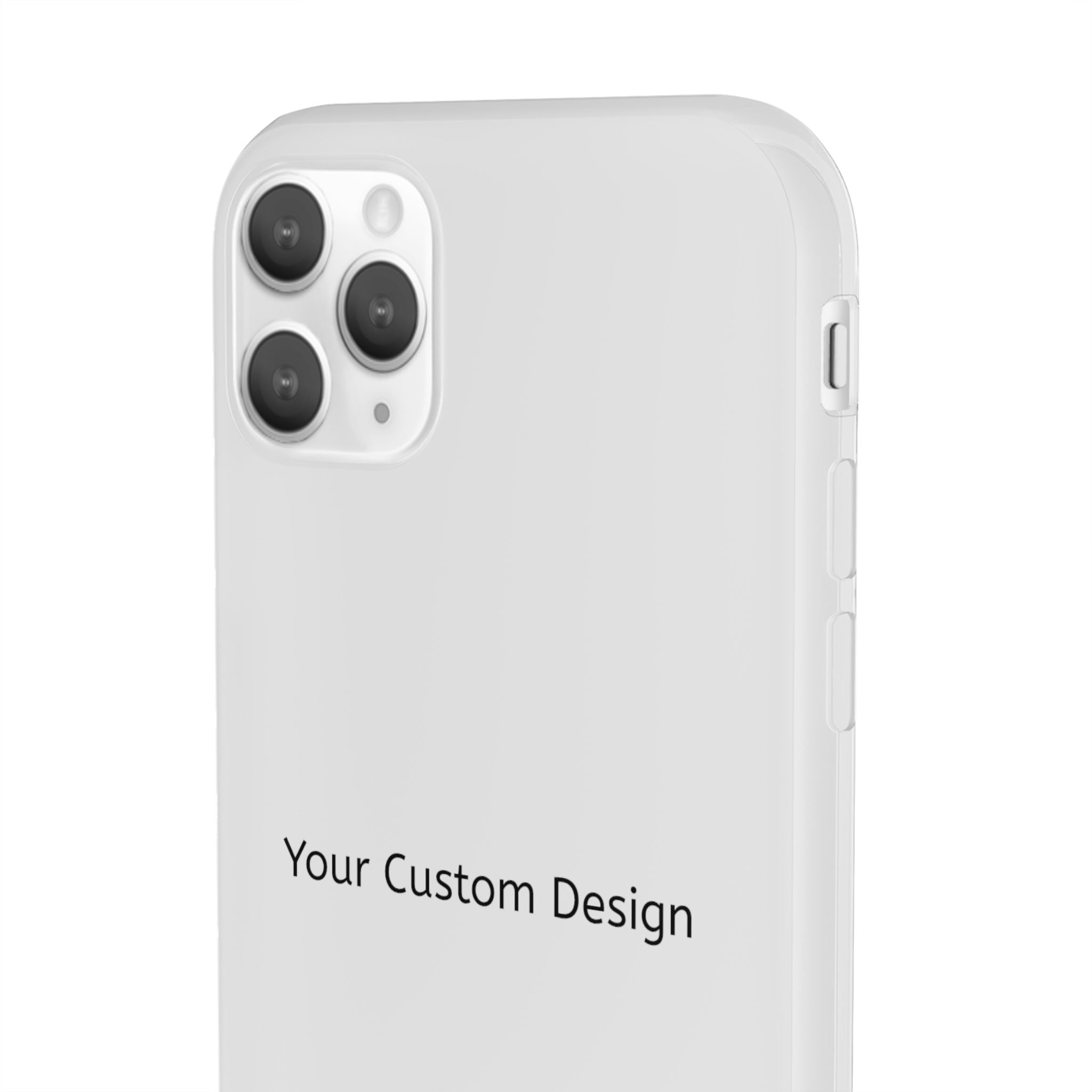 Custom Flexi Phone Case – Slim Clear Protective Phone Cover (Your Custom Design)