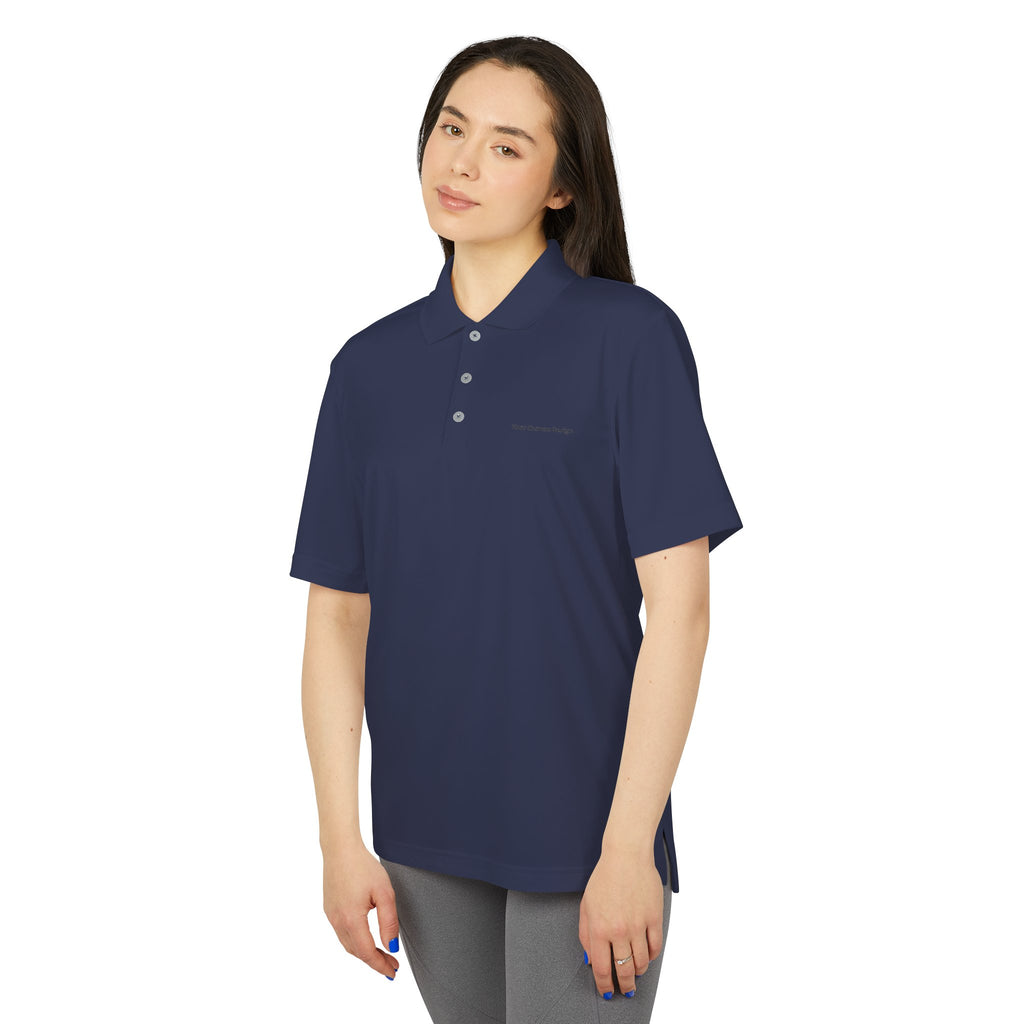 Performance Polo Shirt — Lightweight White Adidas-Inspired Golf & Activewear
