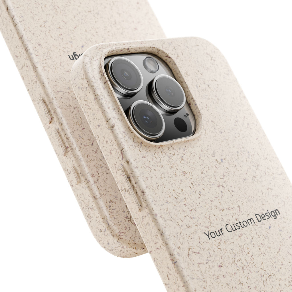 Biodegradable Phone Case – Eco-Friendly Custom Design Bioplastic iPhone Cover