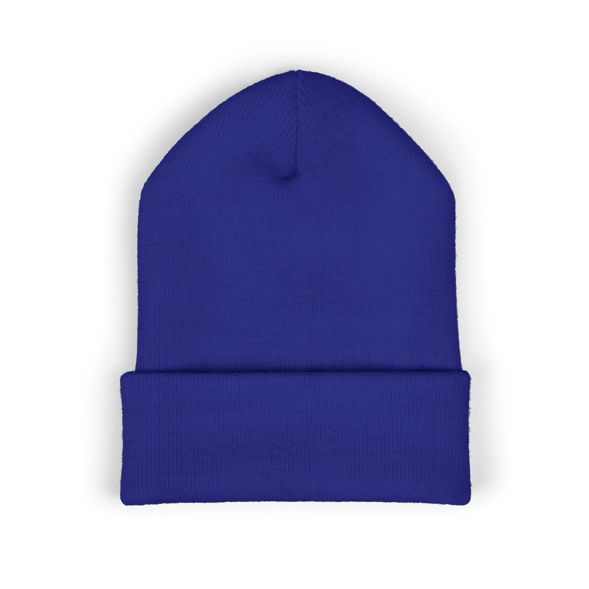 Embroidered Classic Cuffed Beanie — Custom Text Knit Hat
