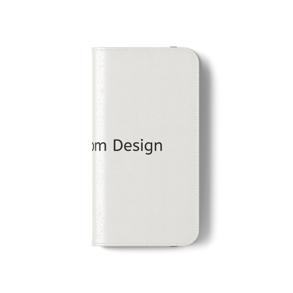 Custom Flip Phone Case — Personalized Wallet Folio with Card Slots