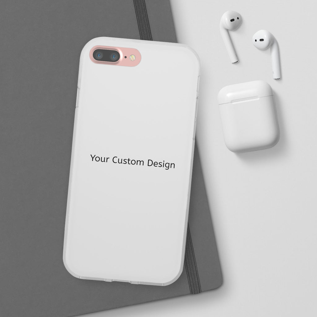 Custom Flexi Phone Case – Slim Clear Protective Phone Cover (Your Custom Design)
