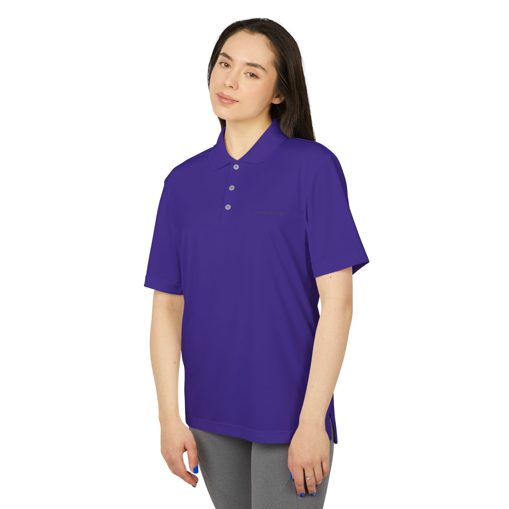 Performance Polo Shirt — Lightweight White Adidas-Inspired Golf & Activewear