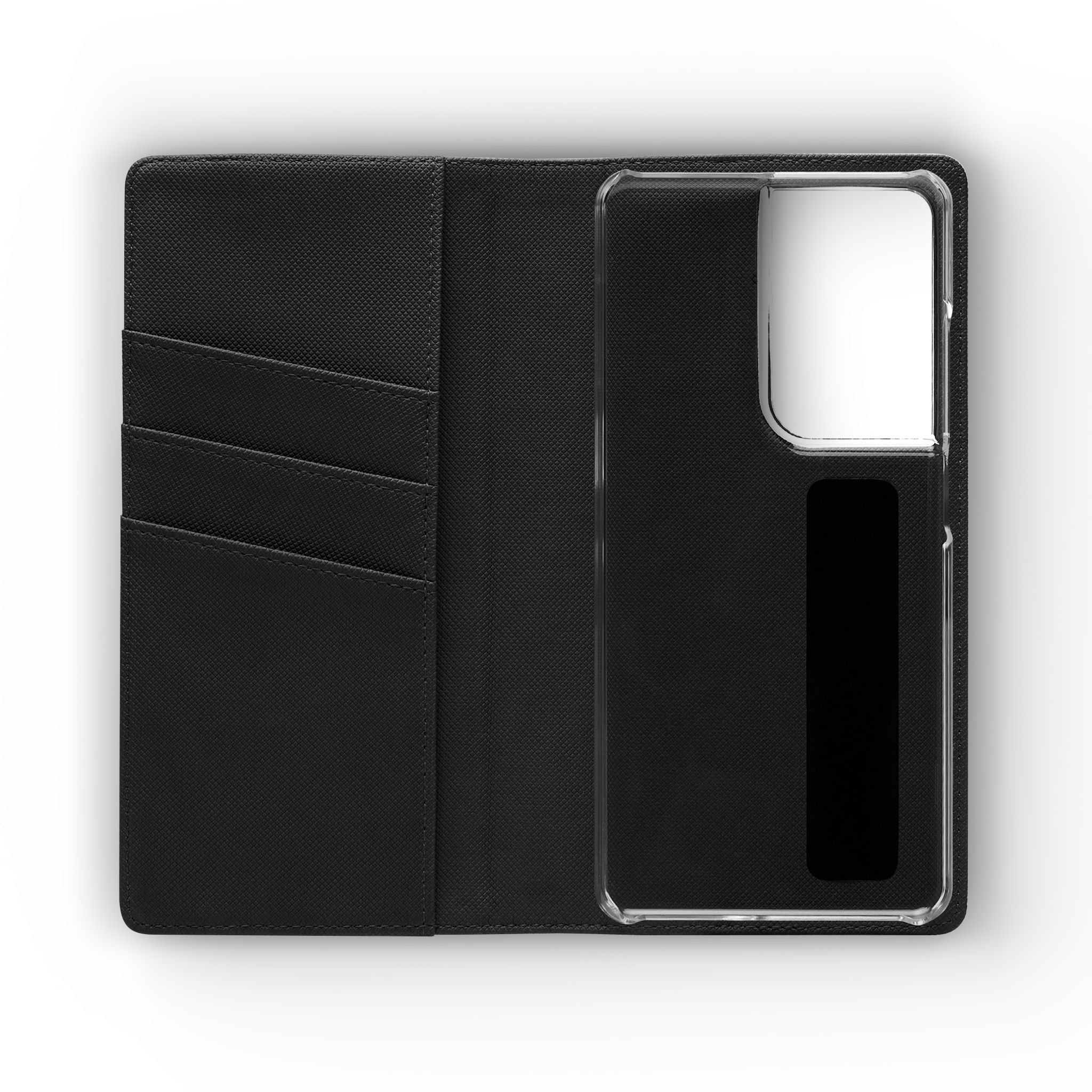 Custom Flip Phone Case — Personalized Wallet Folio with Card Slots