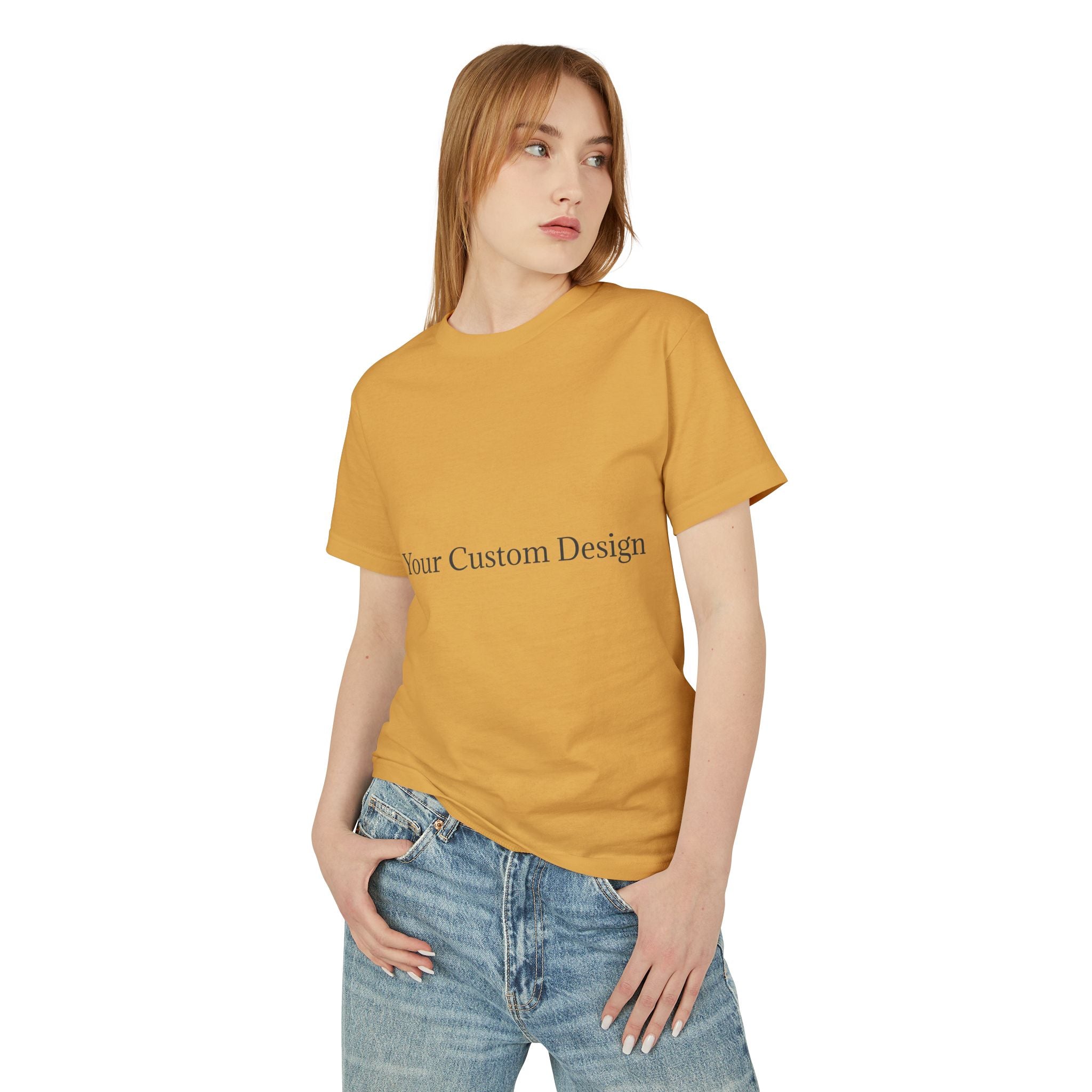 Heavyweight Garment-Dyed Cotton Tee — Custom Design Shirt