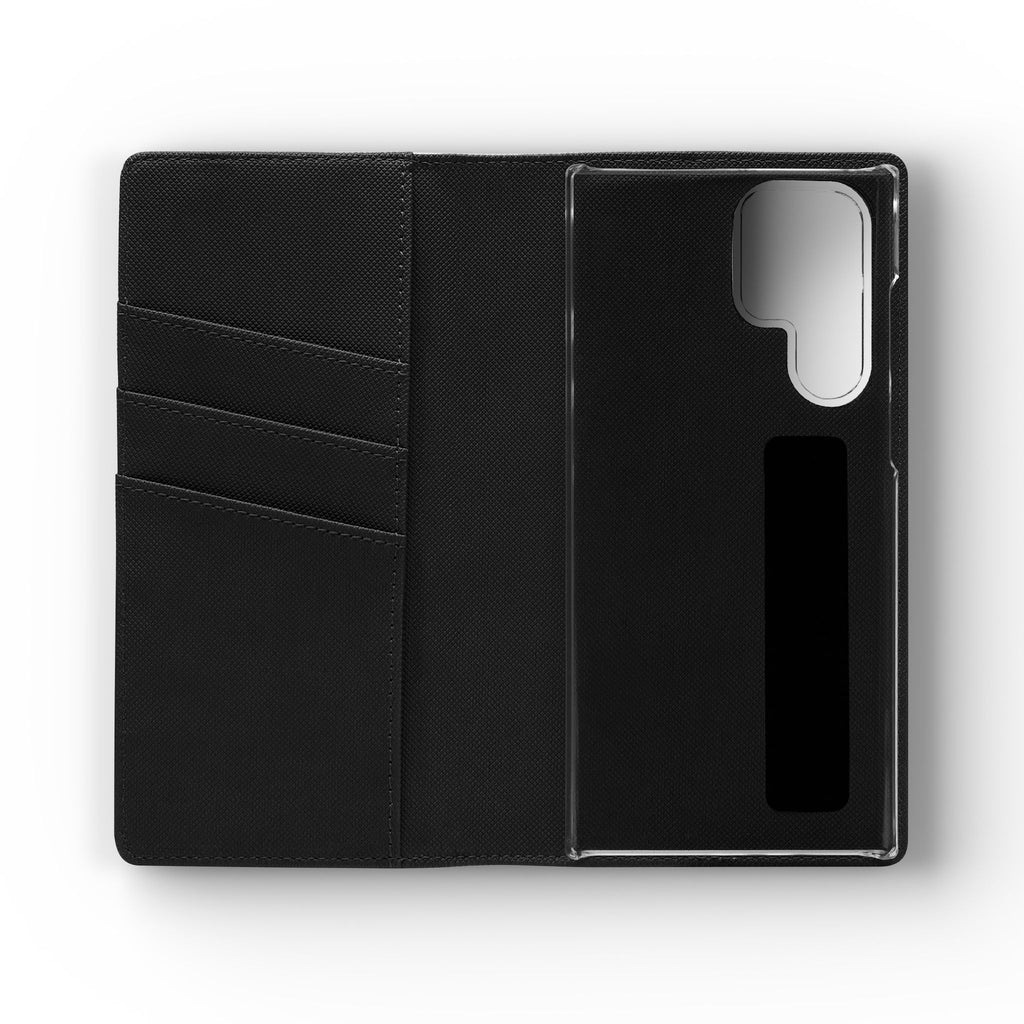 Custom Flip Phone Case — Personalized Wallet Folio with Card Slots