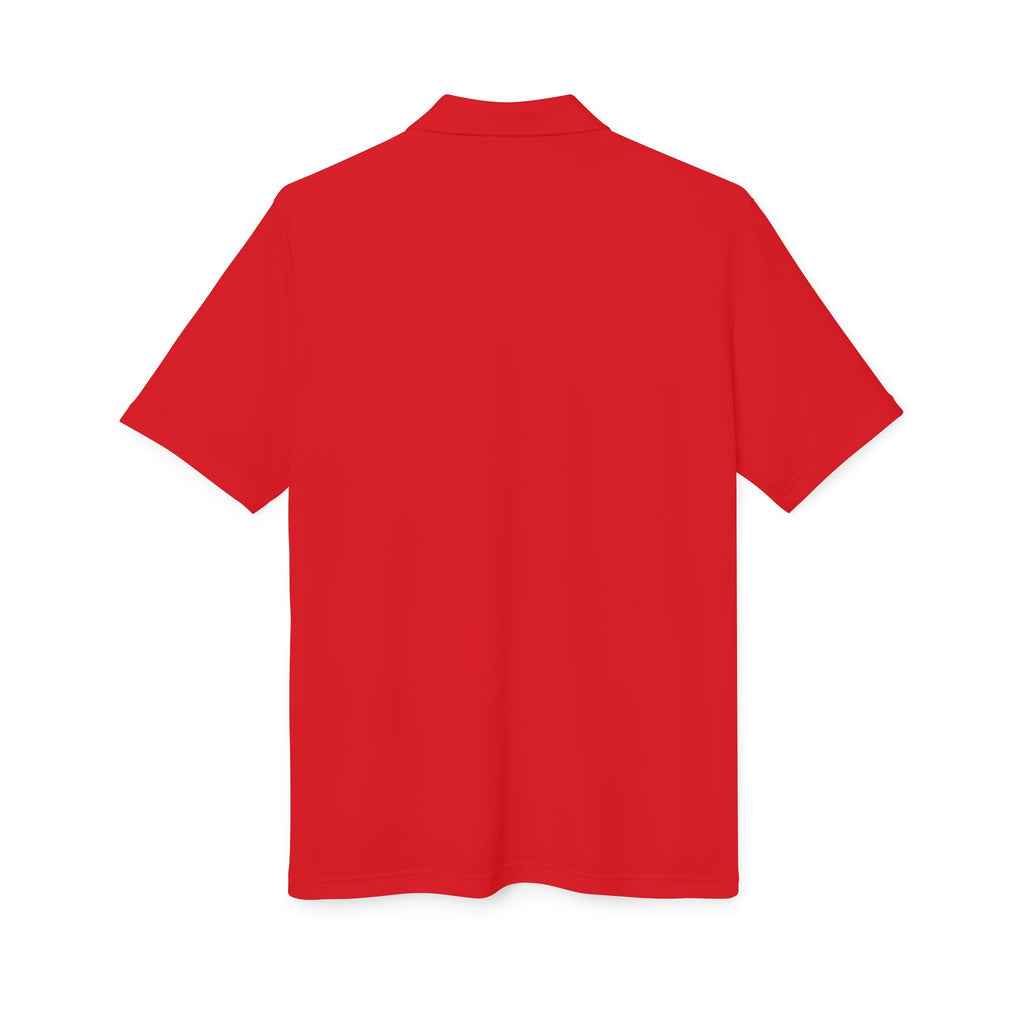 Performance Polo Shirt — Lightweight White Adidas-Inspired Golf & Activewear