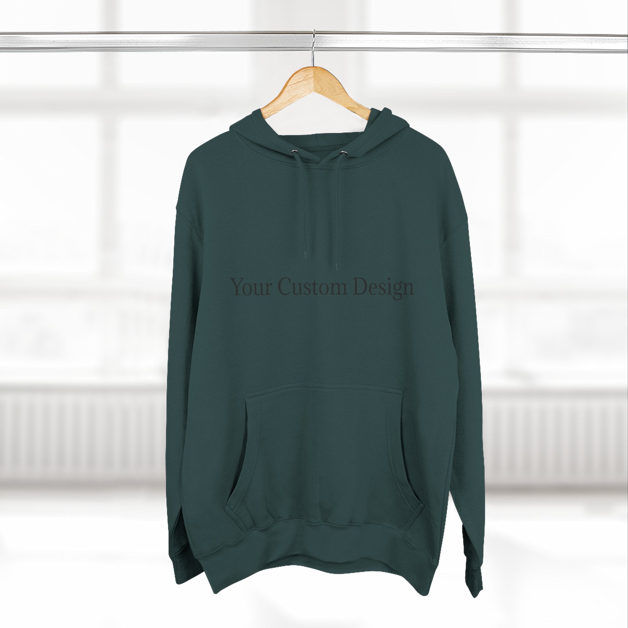 Classic Fleece Hoodie - Custom Design Ready