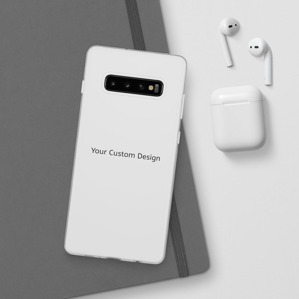 Custom Flexi Phone Case – Slim Clear Protective Phone Cover (Your Custom Design)