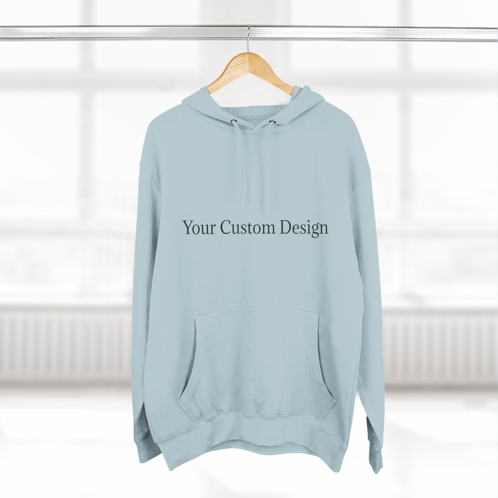 Classic Fleece Hoodie - Custom Design Ready