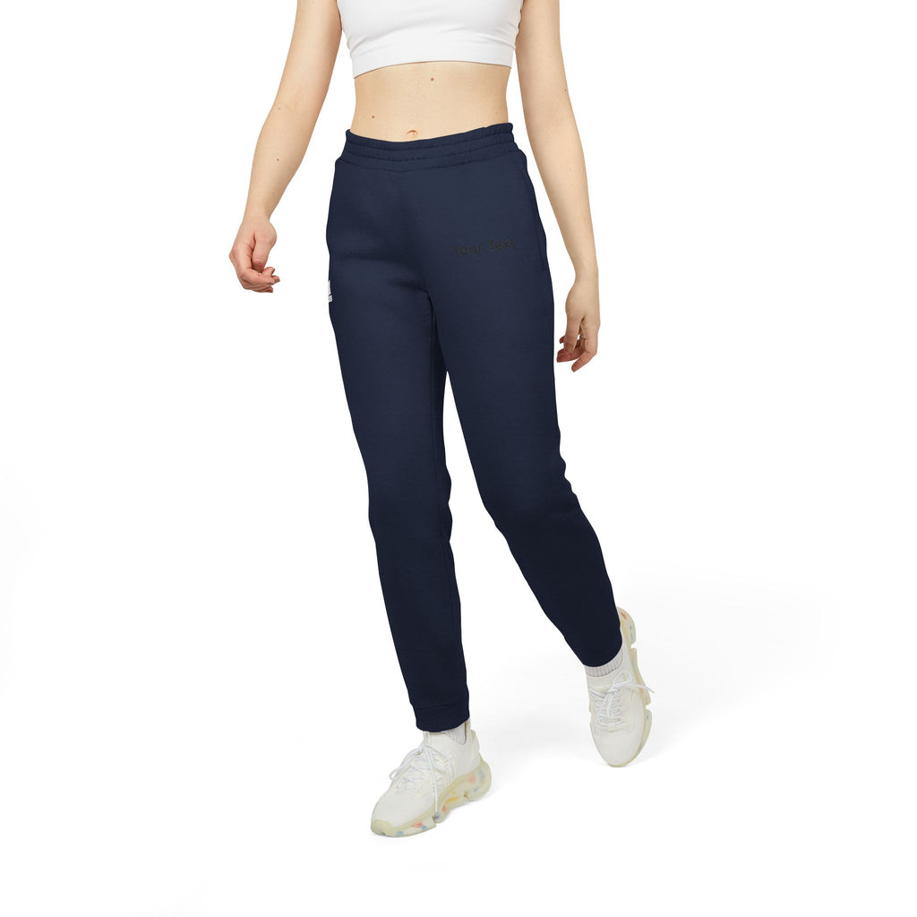 Adidas Fleece Joggers — Customizable Gray Athletic Sweatpants