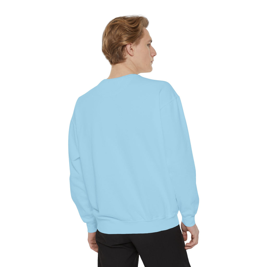 Garment-Dyed Sweatshirt — Customizable Classic Crewneck