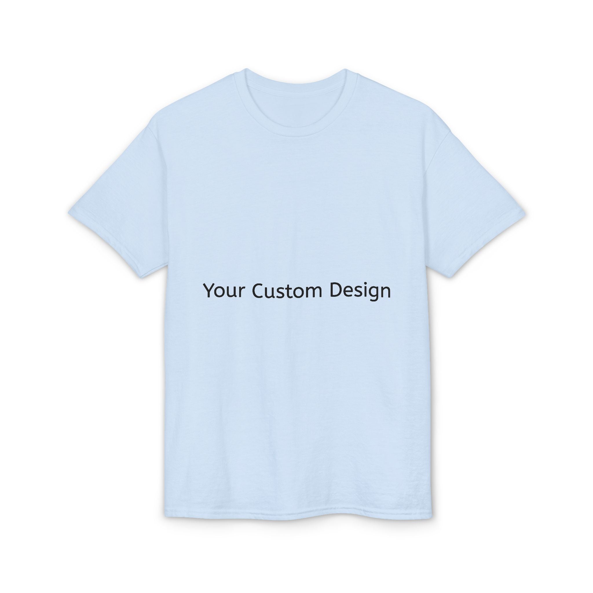 Custom White DryBlend T-Shirt – Personalized Design Tee