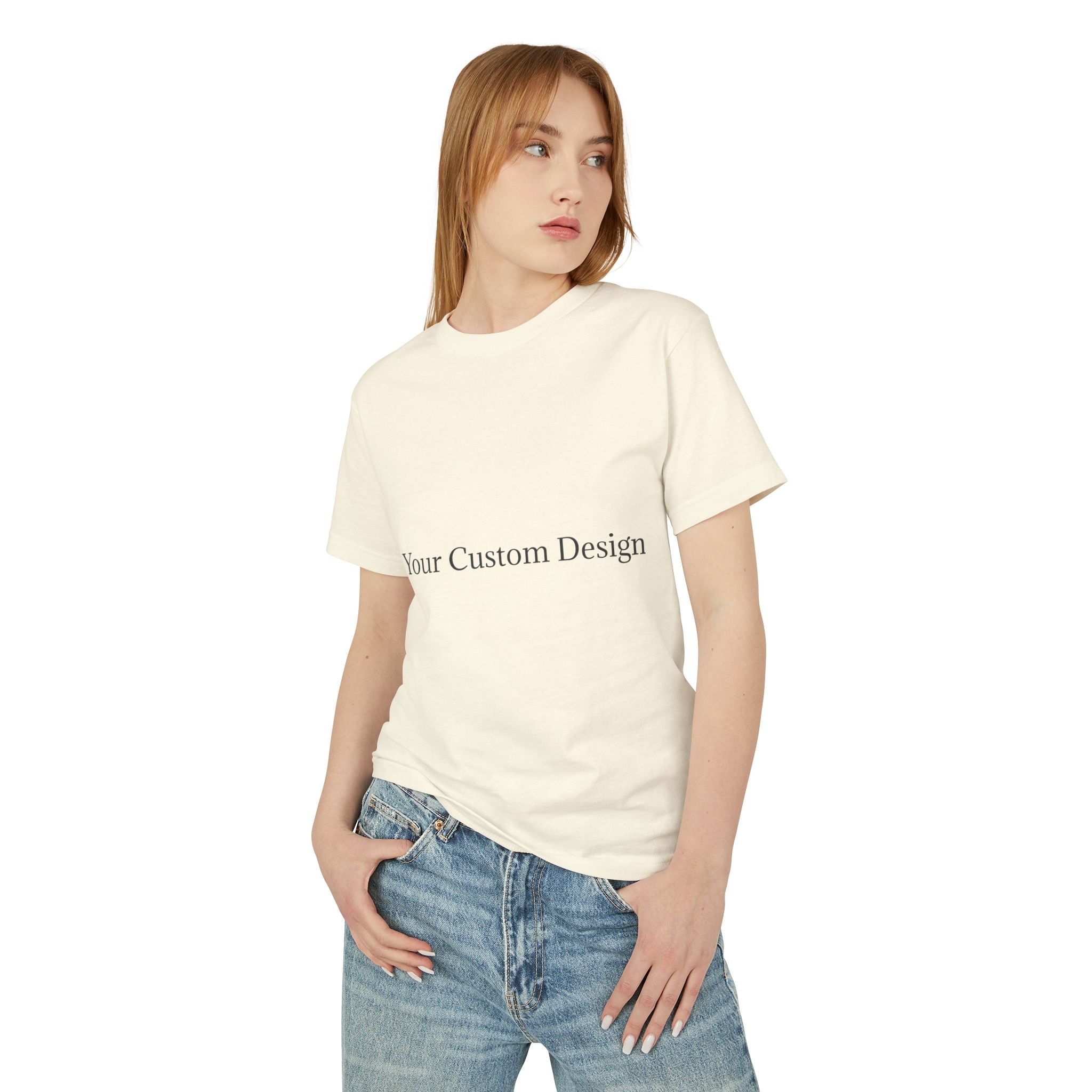 Heavyweight Garment-Dyed Cotton Tee — Custom Design Shirt