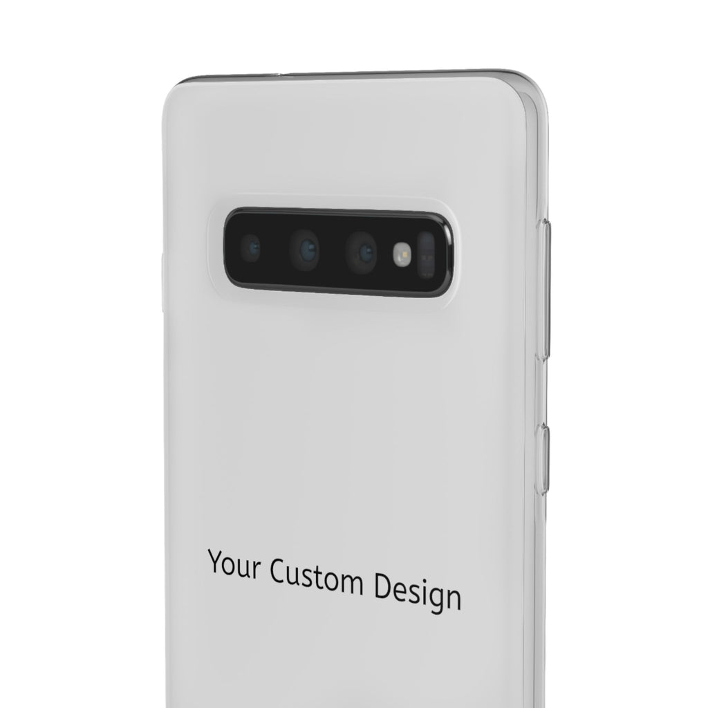 Custom Flexi Phone Case – Slim Clear Protective Phone Cover (Your Custom Design)