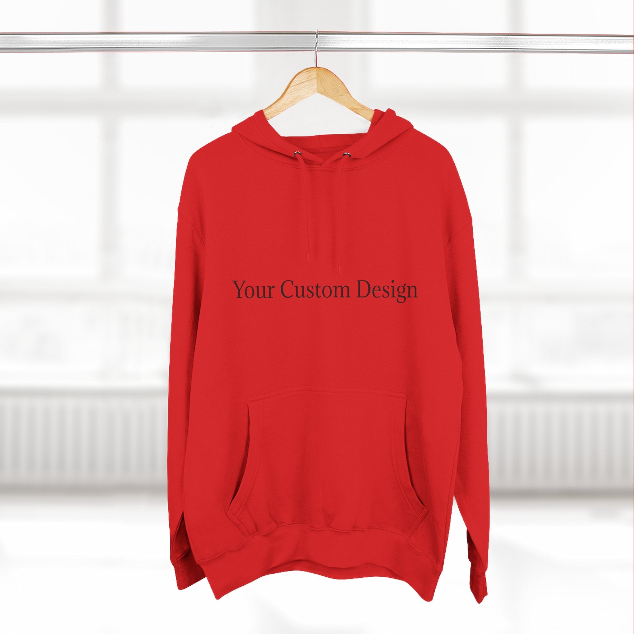 Classic Fleece Hoodie - Custom Design Ready