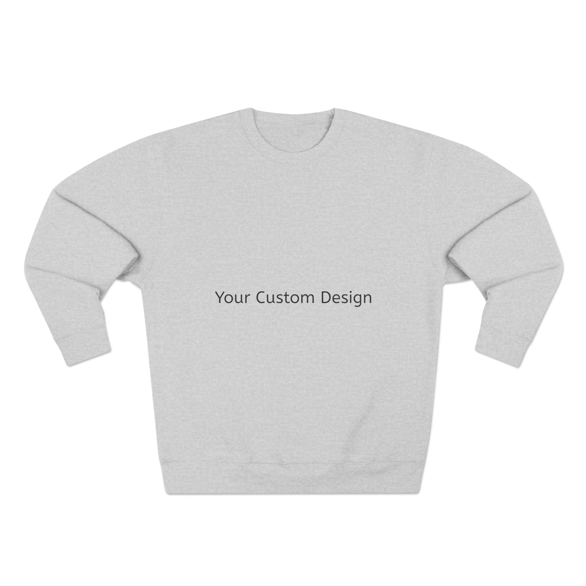 Custom Crewneck Sweatshirt – Personalized Cozy Pullover for Everyday Wear