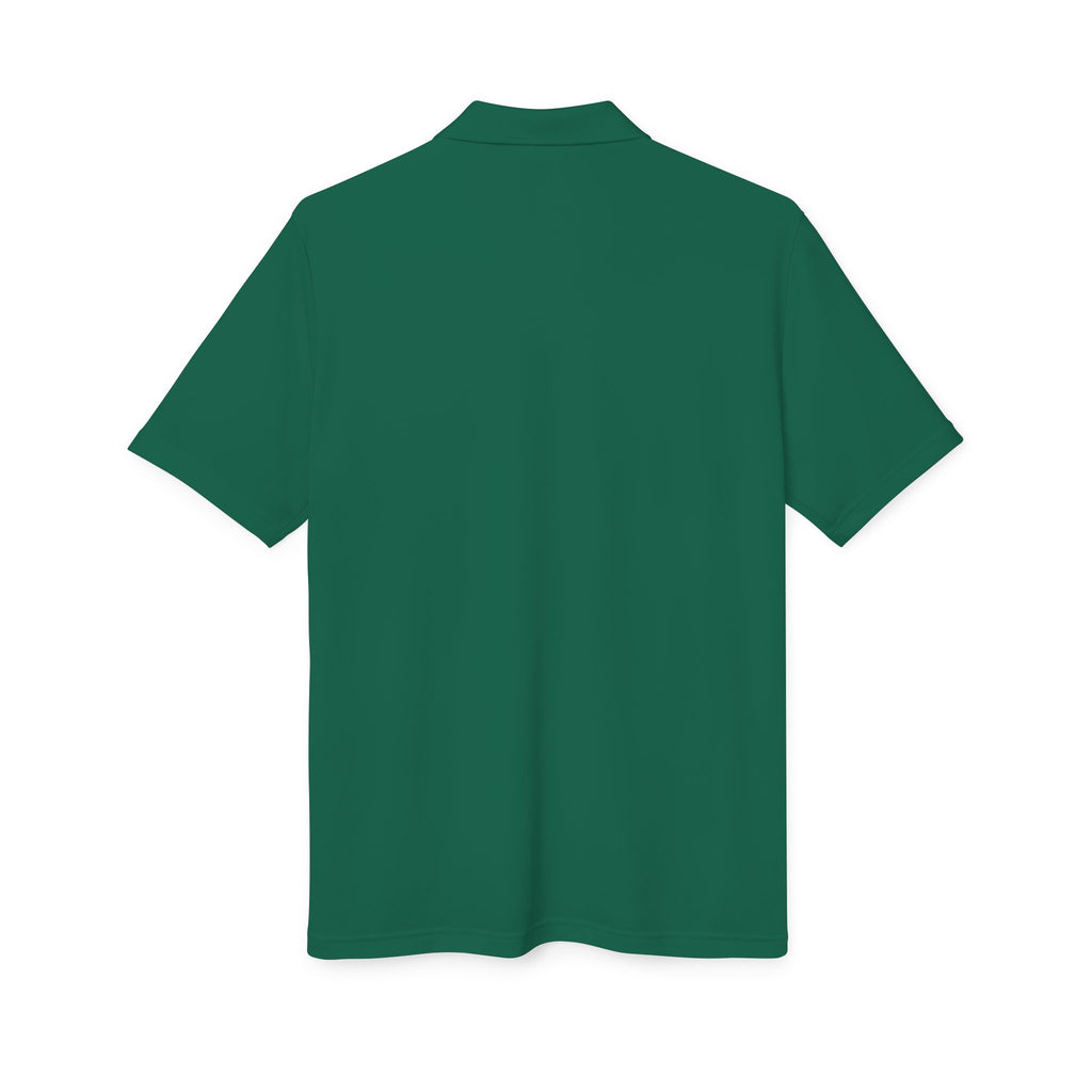 Performance Polo Shirt — Lightweight White Adidas-Inspired Golf & Activewear