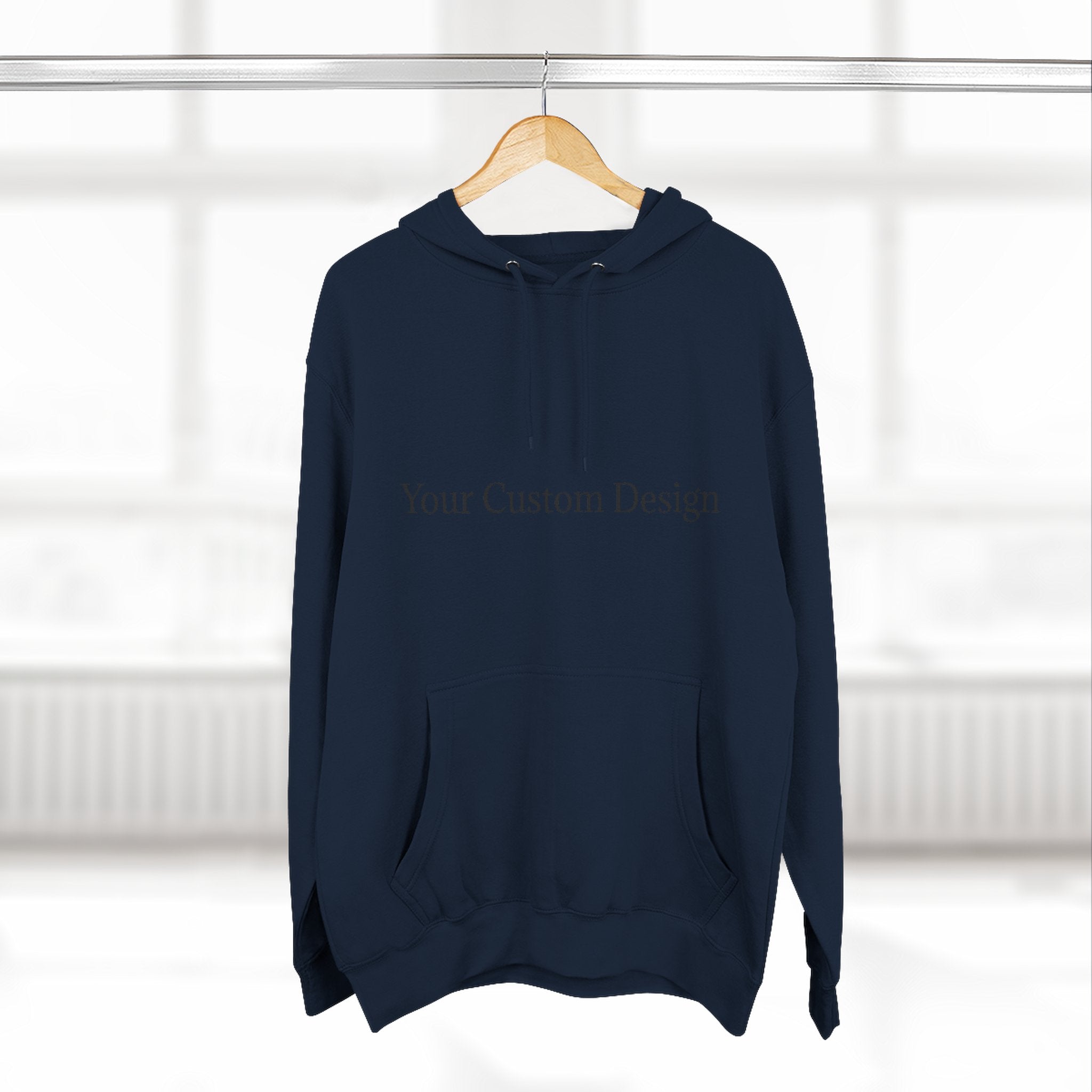 Classic Fleece Hoodie - Custom Design Ready