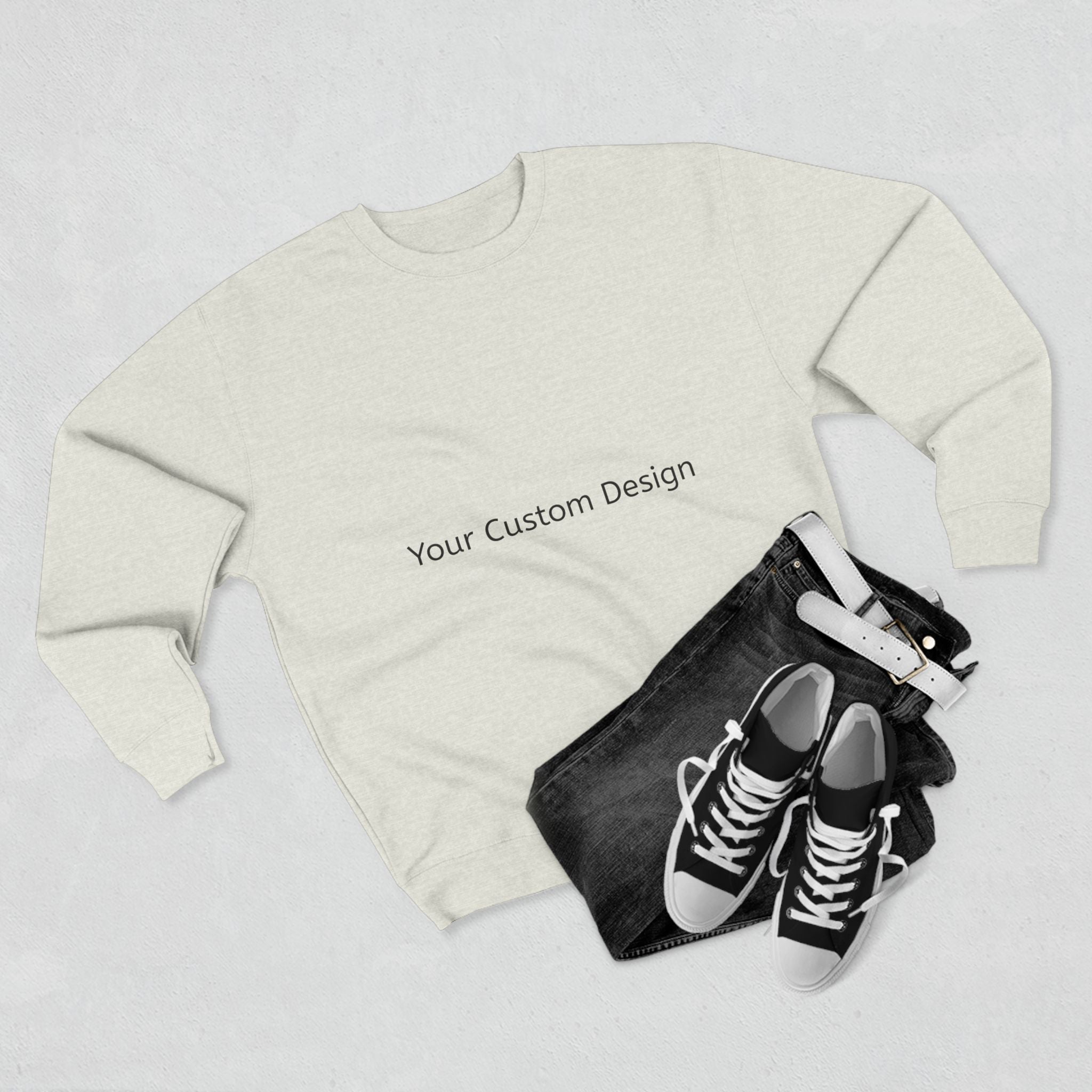 Custom Crewneck Sweatshirt – Personalized Cozy Pullover for Everyday Wear