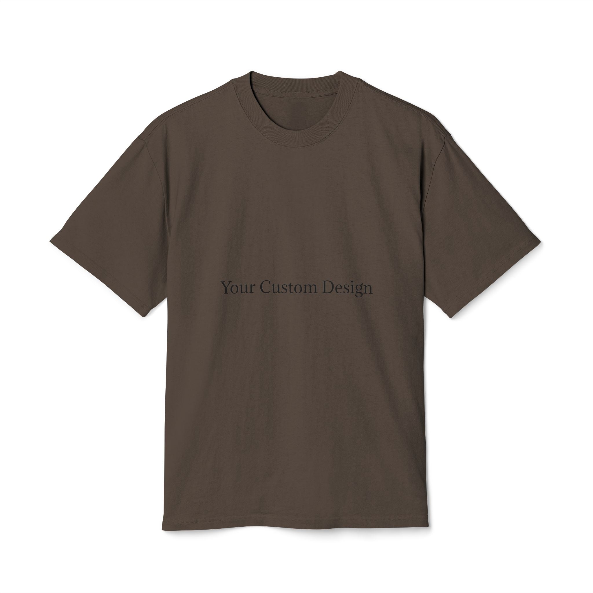 Custom Graphic Tee — Vintage Faded Crewneck Shirt