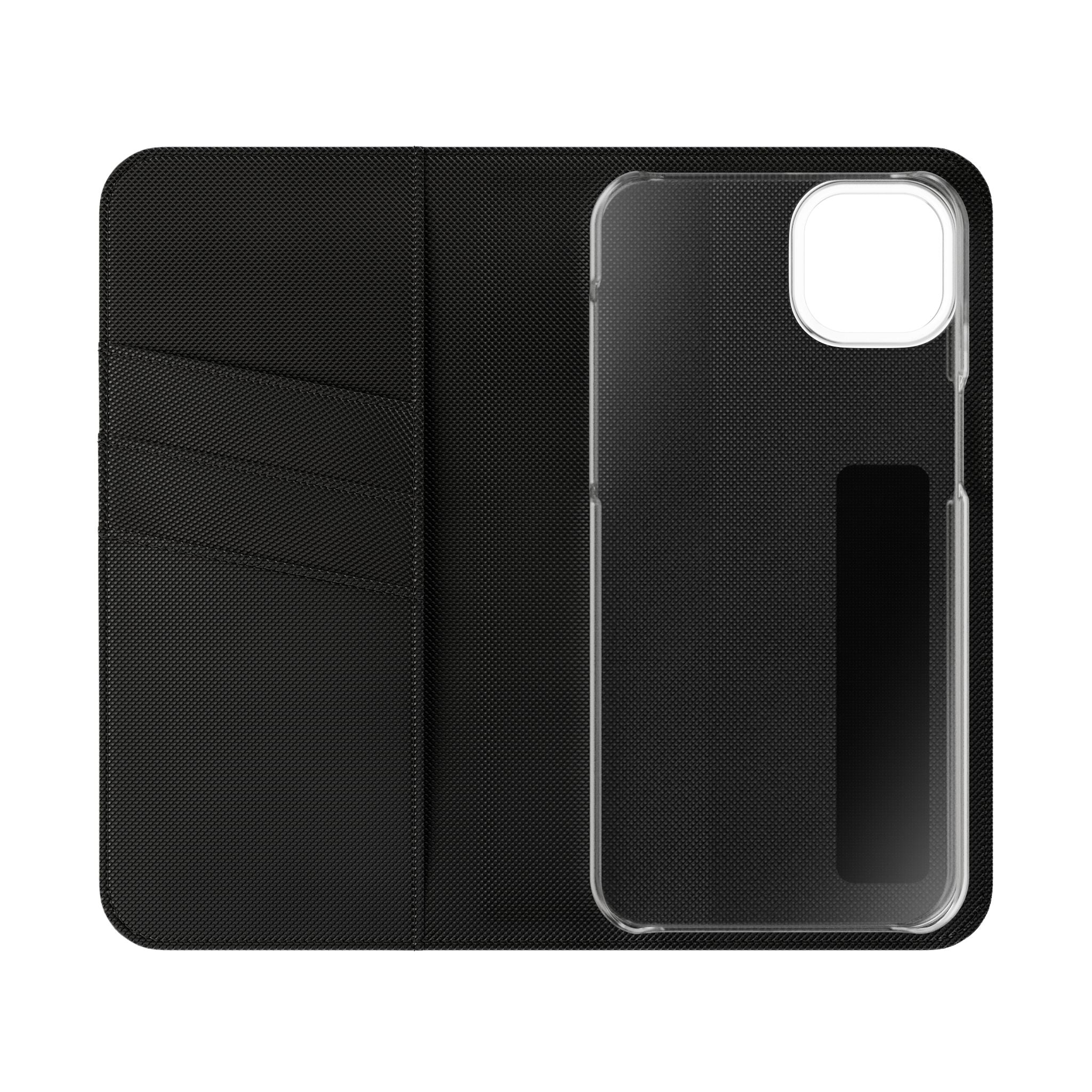 Custom Flip Phone Case — Personalized Wallet Folio with Card Slots