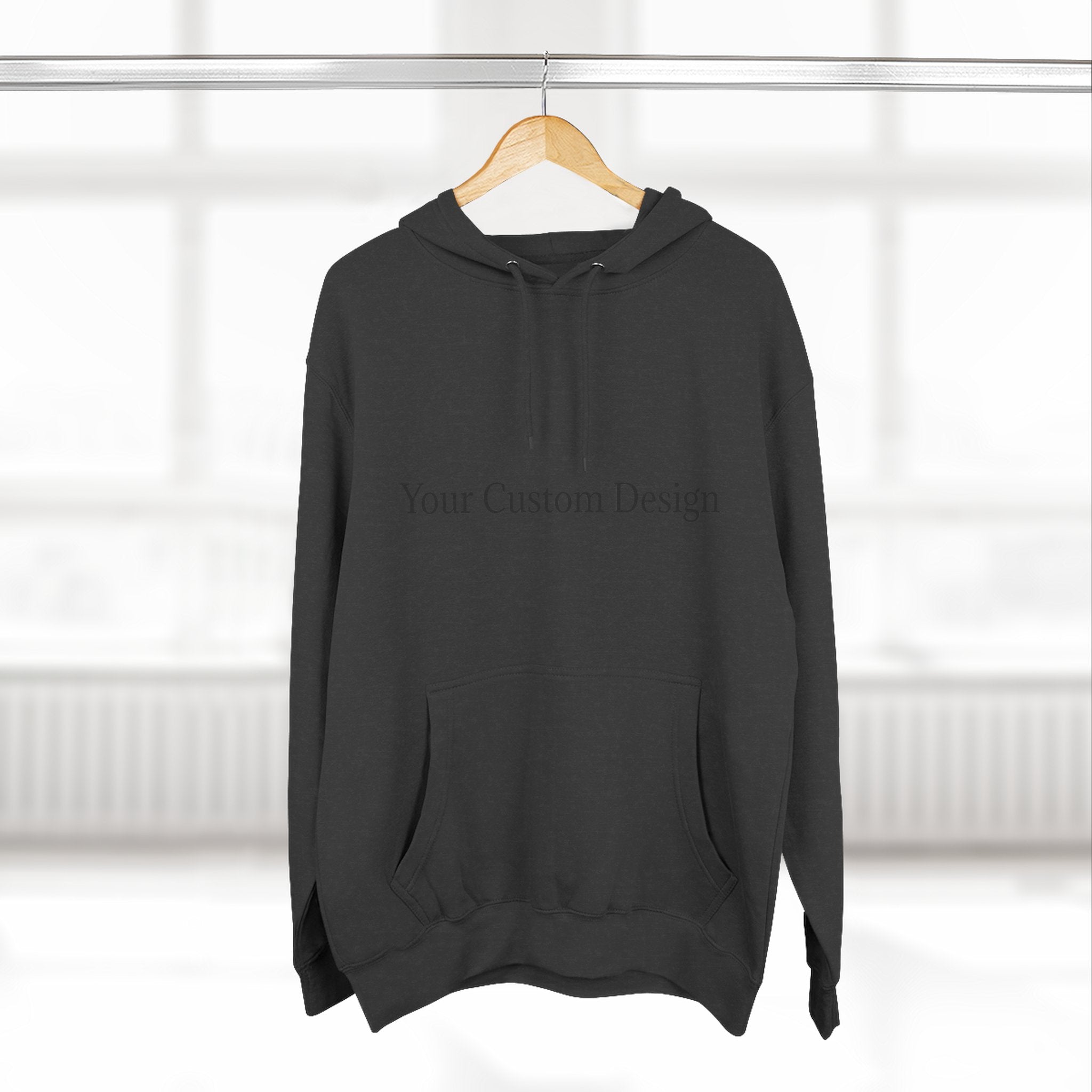 Classic Fleece Hoodie - Custom Design Ready