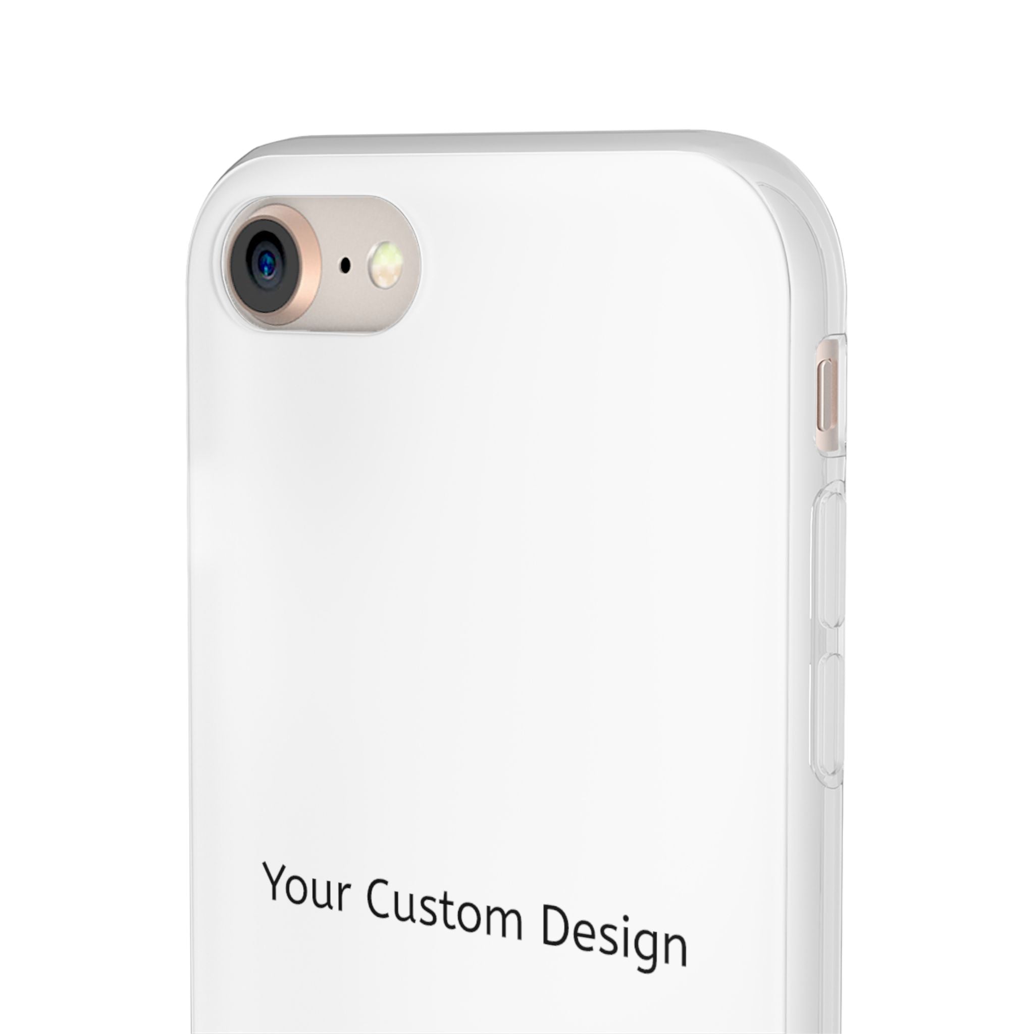 Custom Flexi Phone Case – Slim Clear Protective Phone Cover (Your Custom Design)