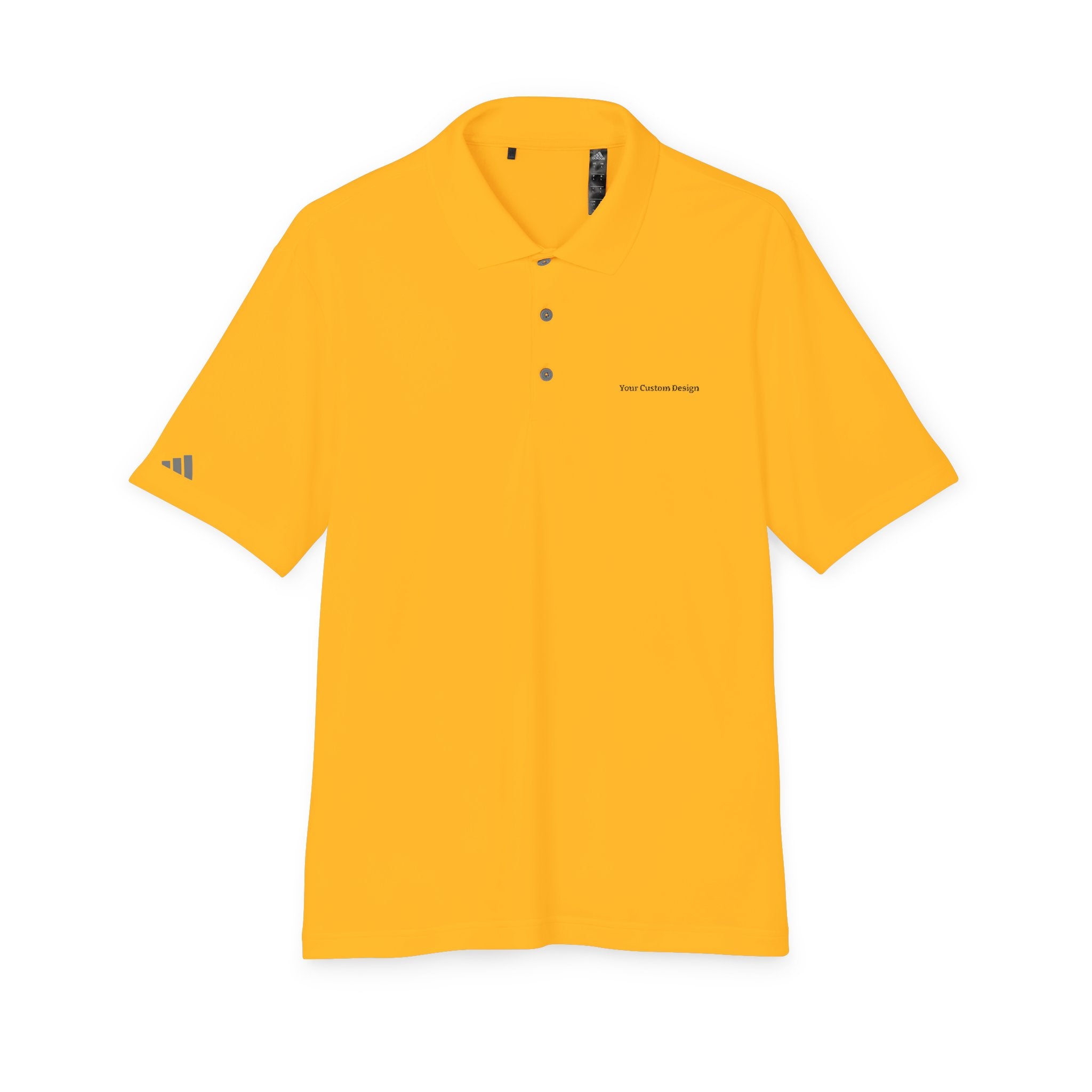 Performance Polo Shirt — Lightweight White Adidas-Inspired Golf & Activewear