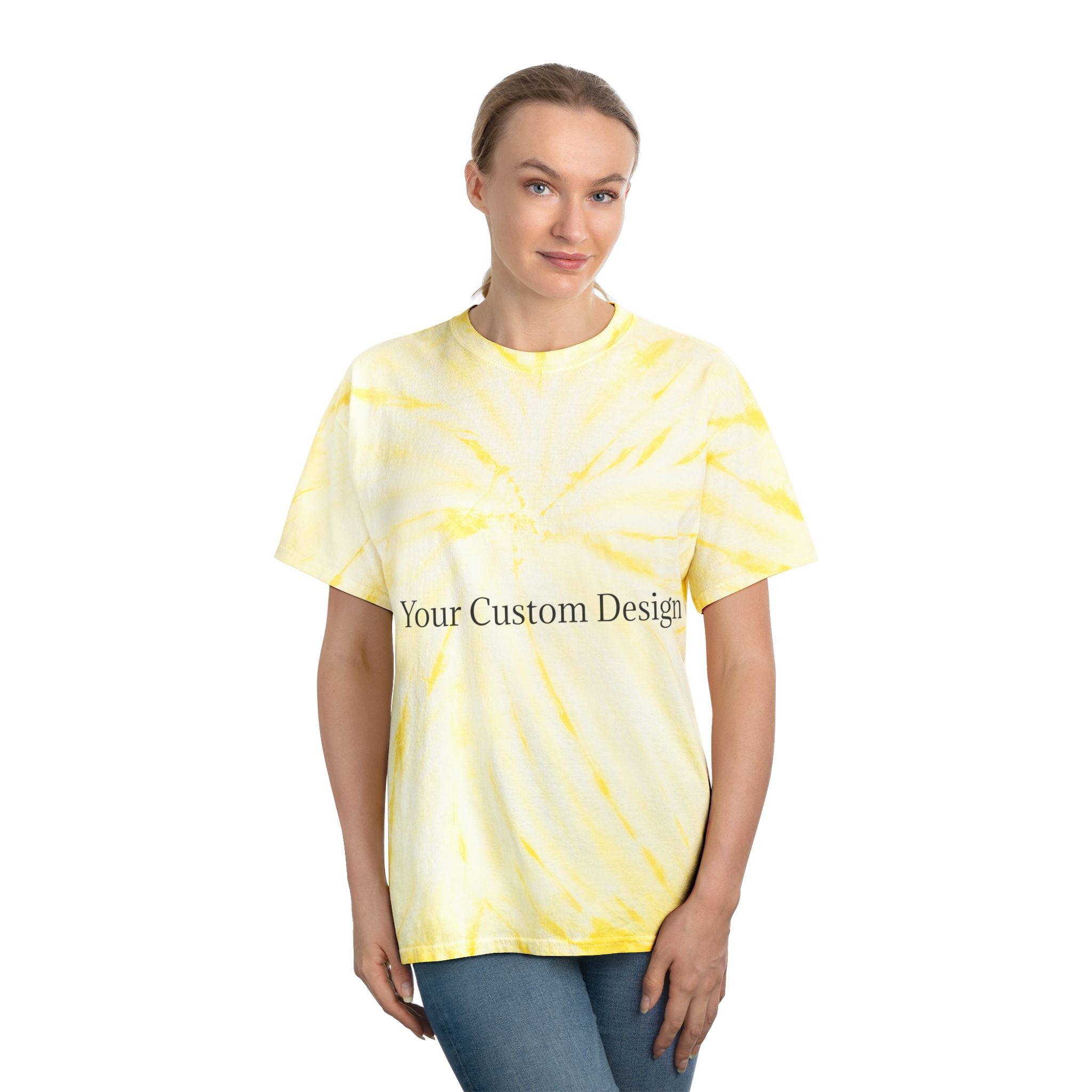 Yellow Cyclone Tie-Dye Tee