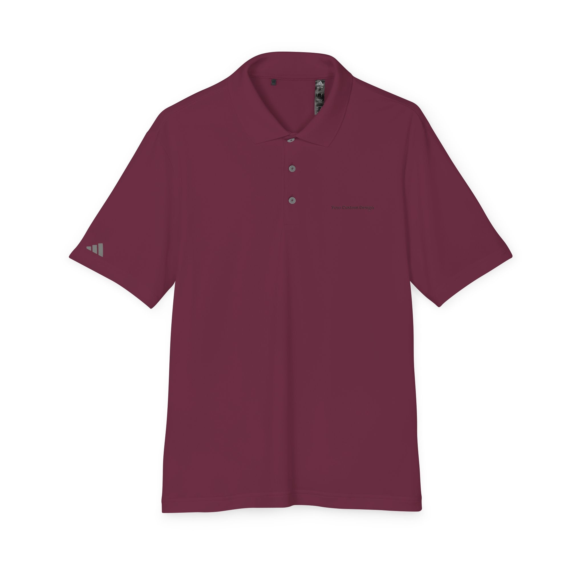 Performance Polo Shirt — Lightweight White Adidas-Inspired Golf & Activewear